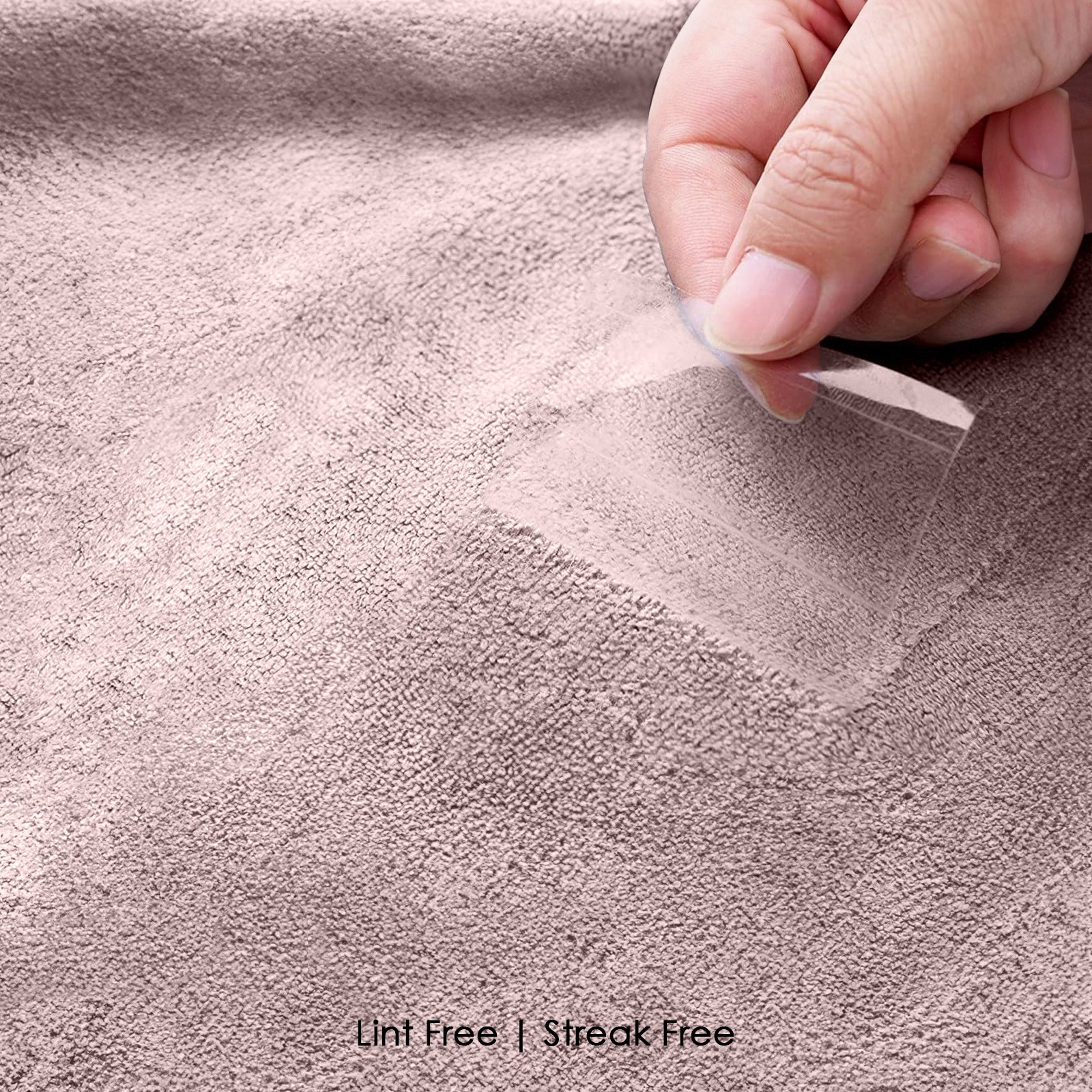 HOUSSE Microfibre Head Towels | 400 GSM High Absorbent Hair Wrap with Adjustable Buttons for Girls | Super Soft & Quick Dry Wrap Towel for Hairs | Set of 2 | 25x65 cm (Desert Sand & Rose Taupe)