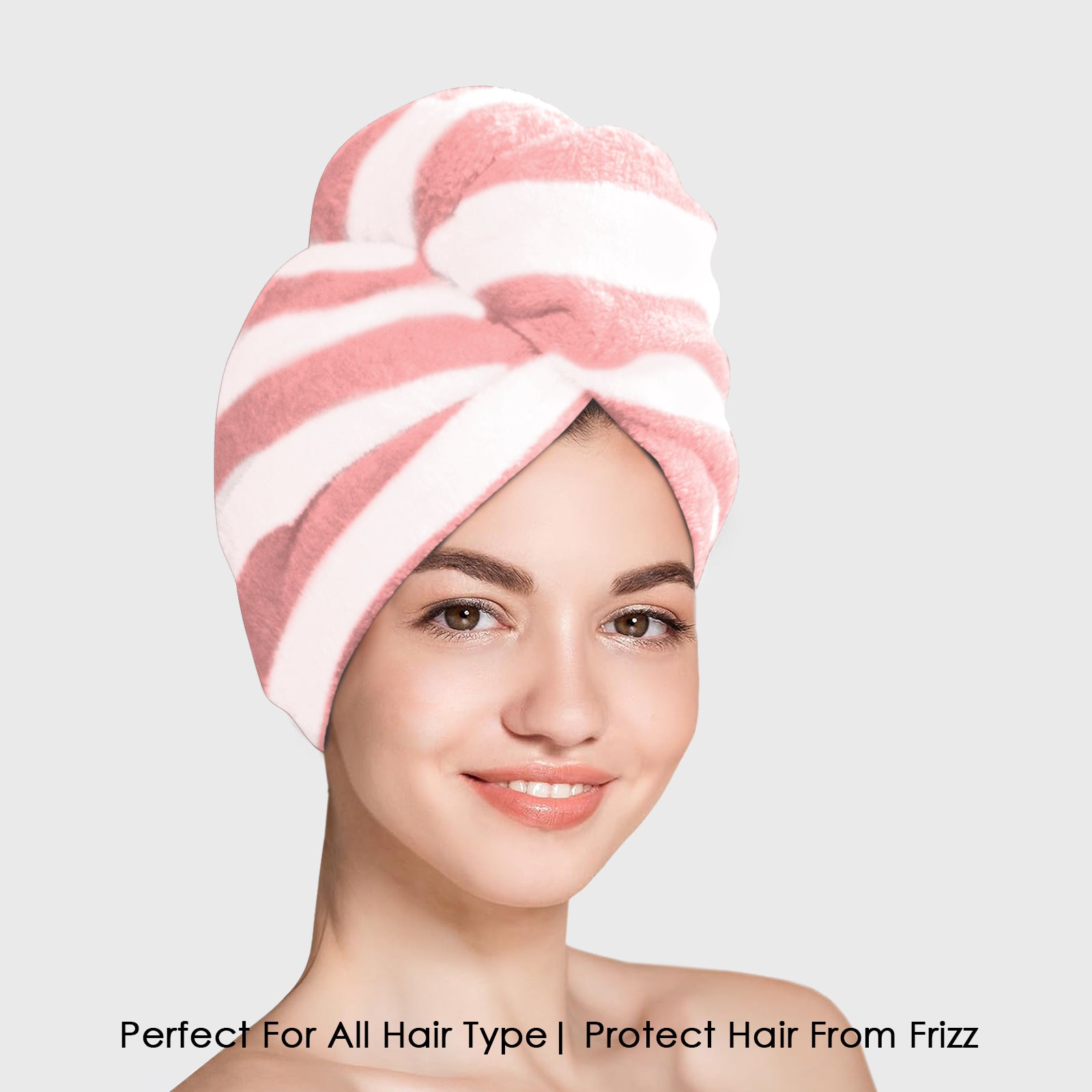 HOUSSE Blaze Microfiber Head Towel, Ultra Soft, Absorbent & Hair Wrap -300GSM