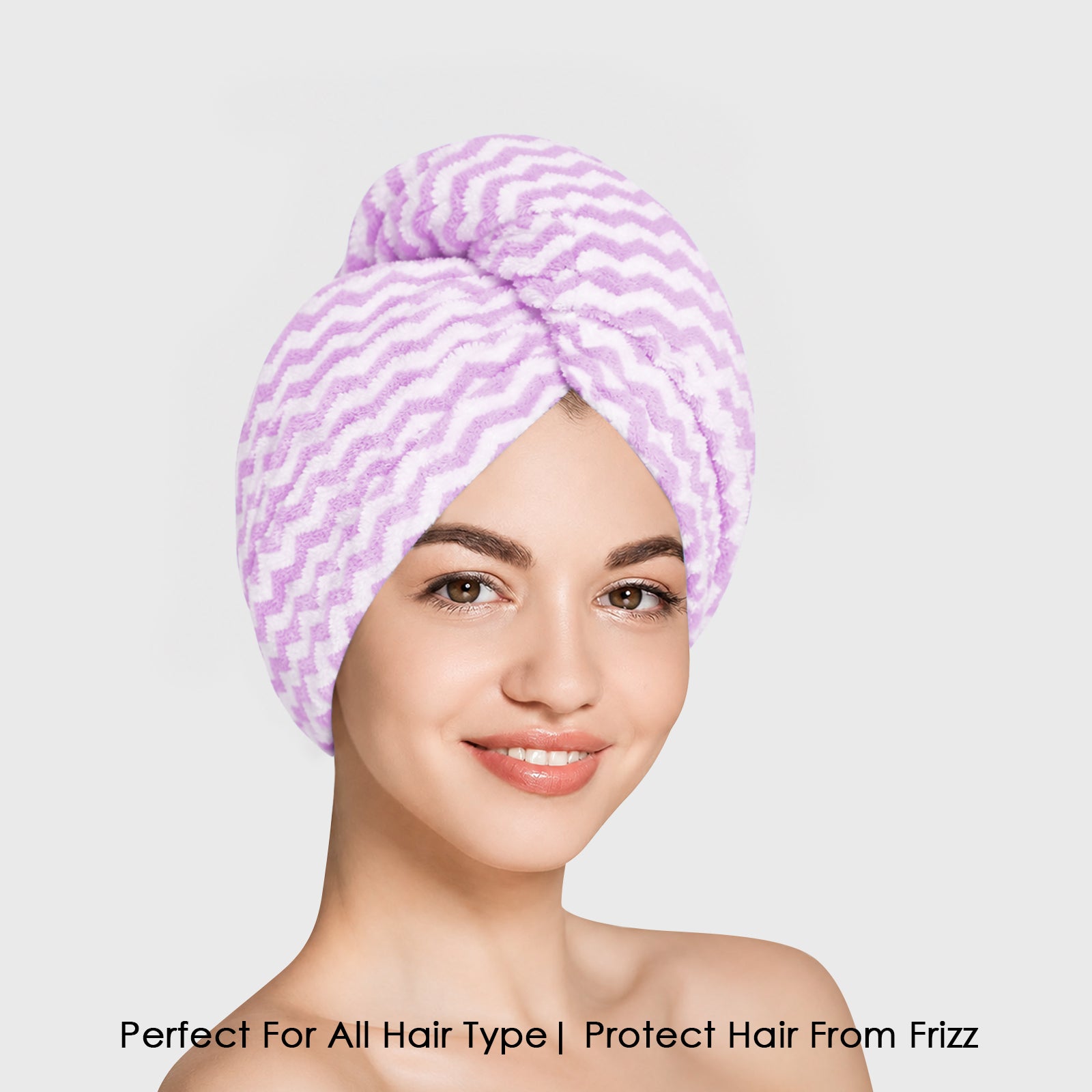 Twix Microfiber Head Wrap Towel – Ultra Soft, Quick Dry & Highly Absorbent