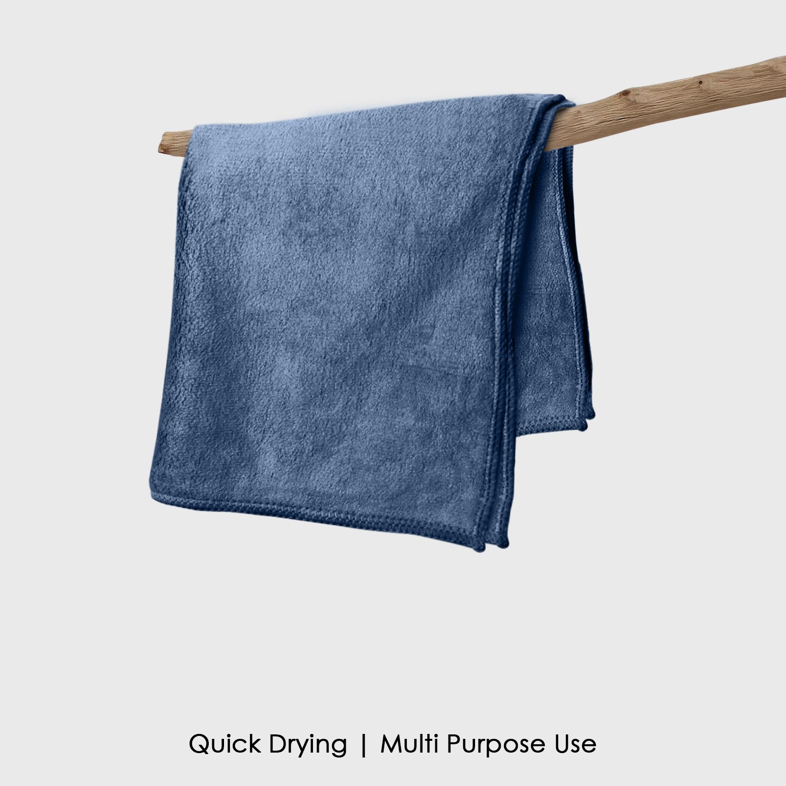 HOUSSE Microfiber Face Towels | Ultra Absorbent, Odour-Free, Quick Dry 450 GSM Face Towel for Home, Gym, Travel, Running and Personal Use | 30x30 cm | Set of 4 in One Colour (Indian Teal, Pack of 4)