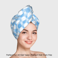 HOUSSE Ember Microfiber Head Towel, Ultra Soft, Absorbent & Hair Wrap
