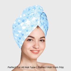 HOUSSE Eden Microfiber Head Towel, Ultra Soft, Absorbent & Hair Wrap