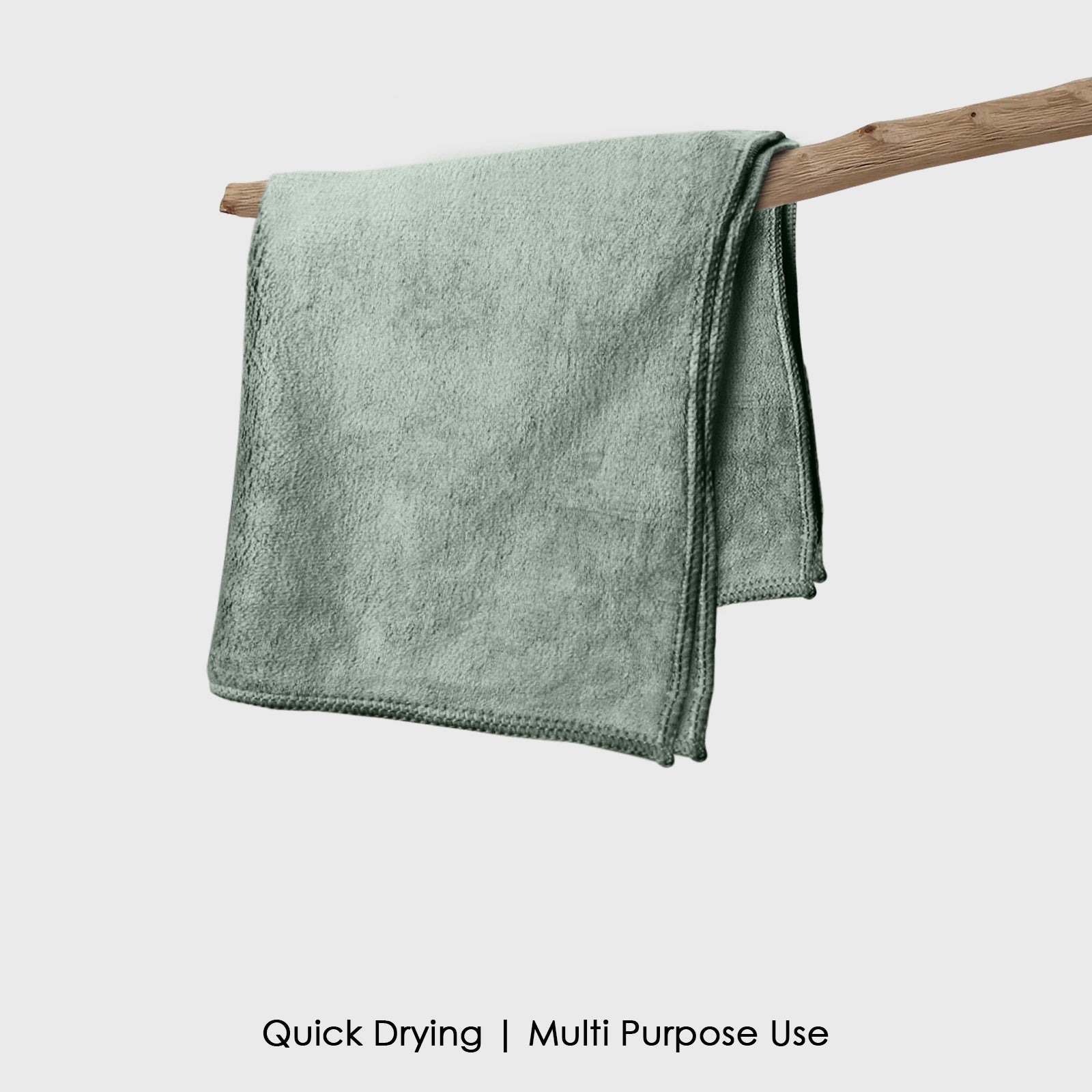 HOUSSE Microfiber Face Towels | Ultra Absorbent, Odour-Free, Quick Dry 450 GSM Face Towel for Home, Gym, Travel, Running and Personal Use | 30x30 cm | Set of 4 in One Colour (Indian Teal, Pack of 4)