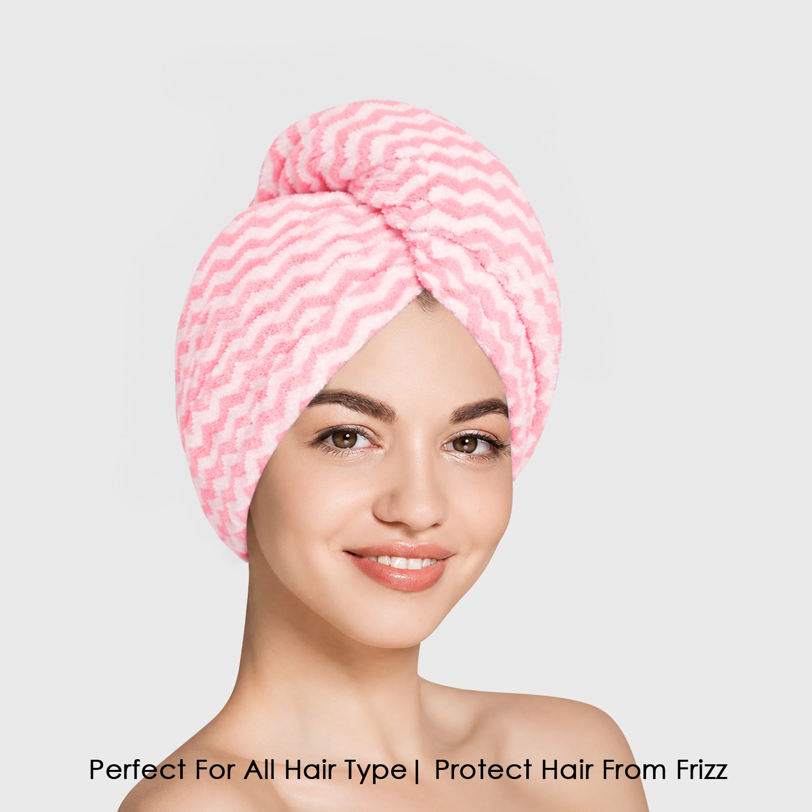Twix Microfiber Head Wrap Towel – Ultra Soft, Quick Dry & Highly Absorbent