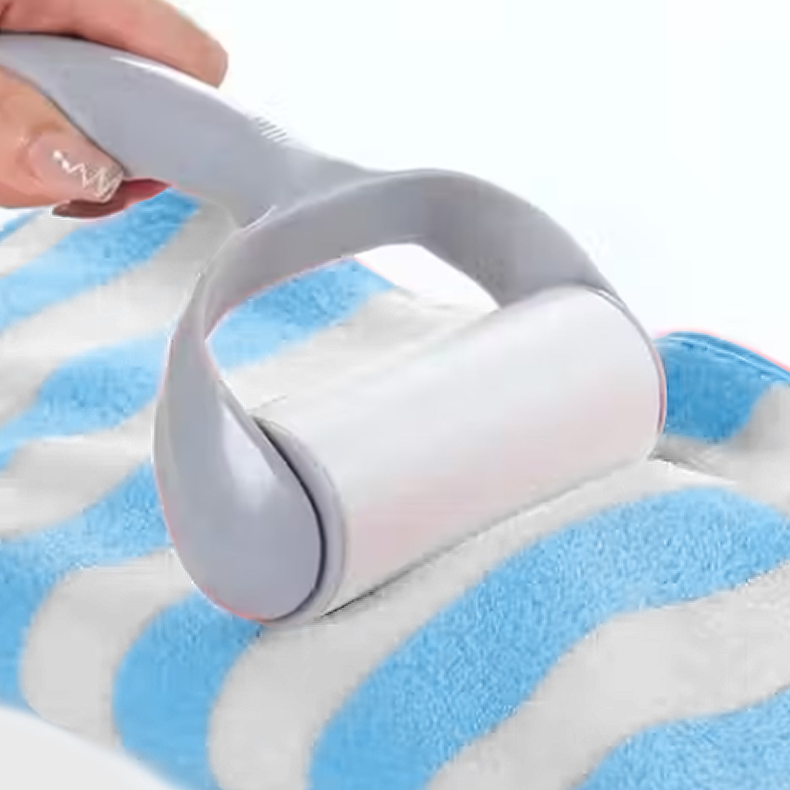 HOUSSE Microfiber Blaze Face Towel for Women & Men | Quick Dry | Ultra Absorbent |Perfect for Bathroom |Sports | Travel | Ideal for Workout | Spa| Beach | Fitness | 360 GSM (Blue, 30x30)