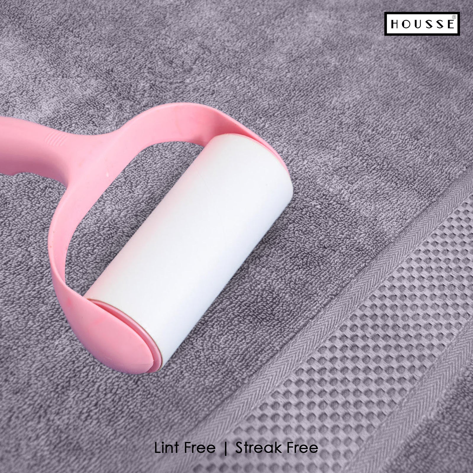 HOUSSE Nexora Cotton Towels | Quick Absorption & Faster Drying Towel | 600 GSM | Cotton Towel for Men/Women | Urban Comfort