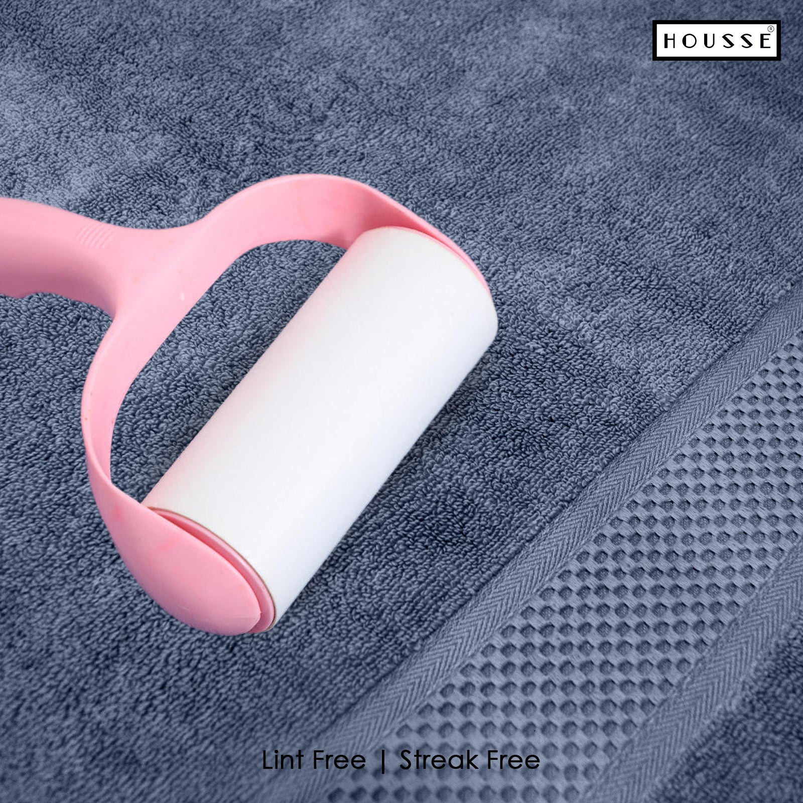 HOUSSE Nexora Cotton Towels | Quick Absorption & Faster Drying Towel | 600 GSM | Cotton Towel for Men/Women | Urban Comfort
