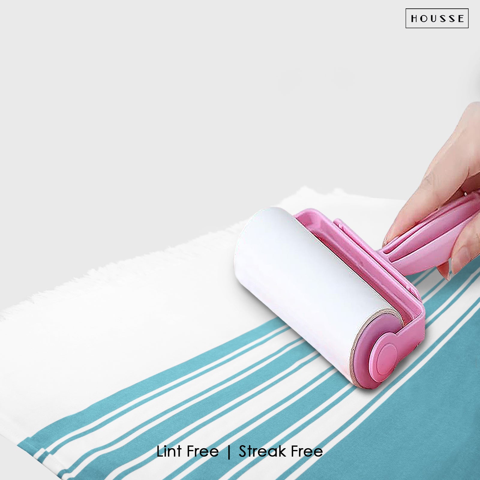 HOUSSE Bold Stripe 100% Bamboo Extra Large Bath Towel | Ultra Soft, Absorbent, Light Weight, & Quick Dry Towel for Bath, Travel, Gym, Beach, Pool, and Yoga | 80 X 160 cms