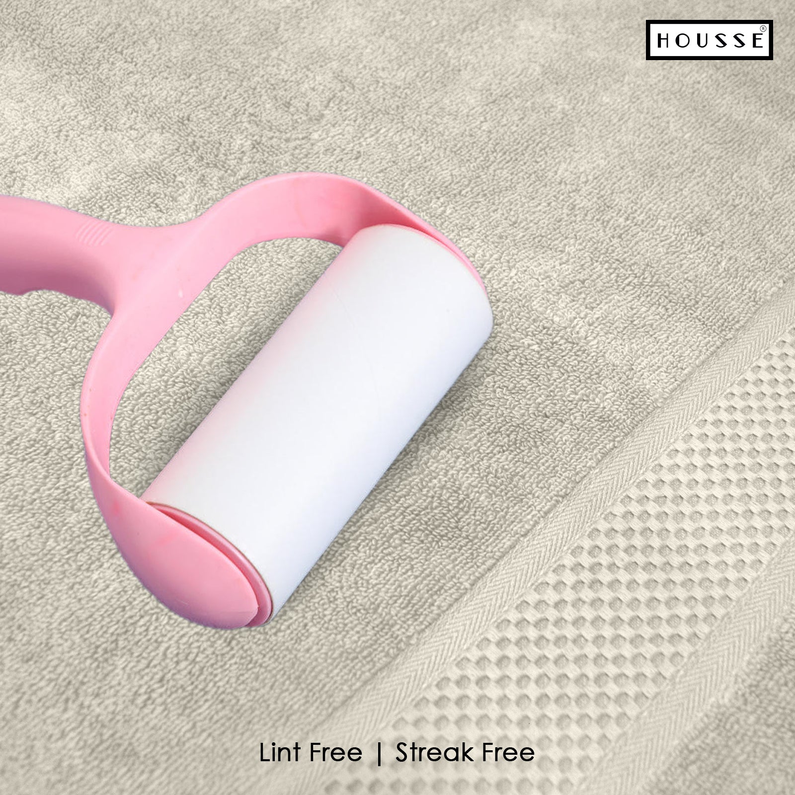 HOUSSE Nexora Cotton Towels | Quick Absorption & Faster Drying Towel | 600 GSM | Cotton Towel for Men/Women | Urban Comfort