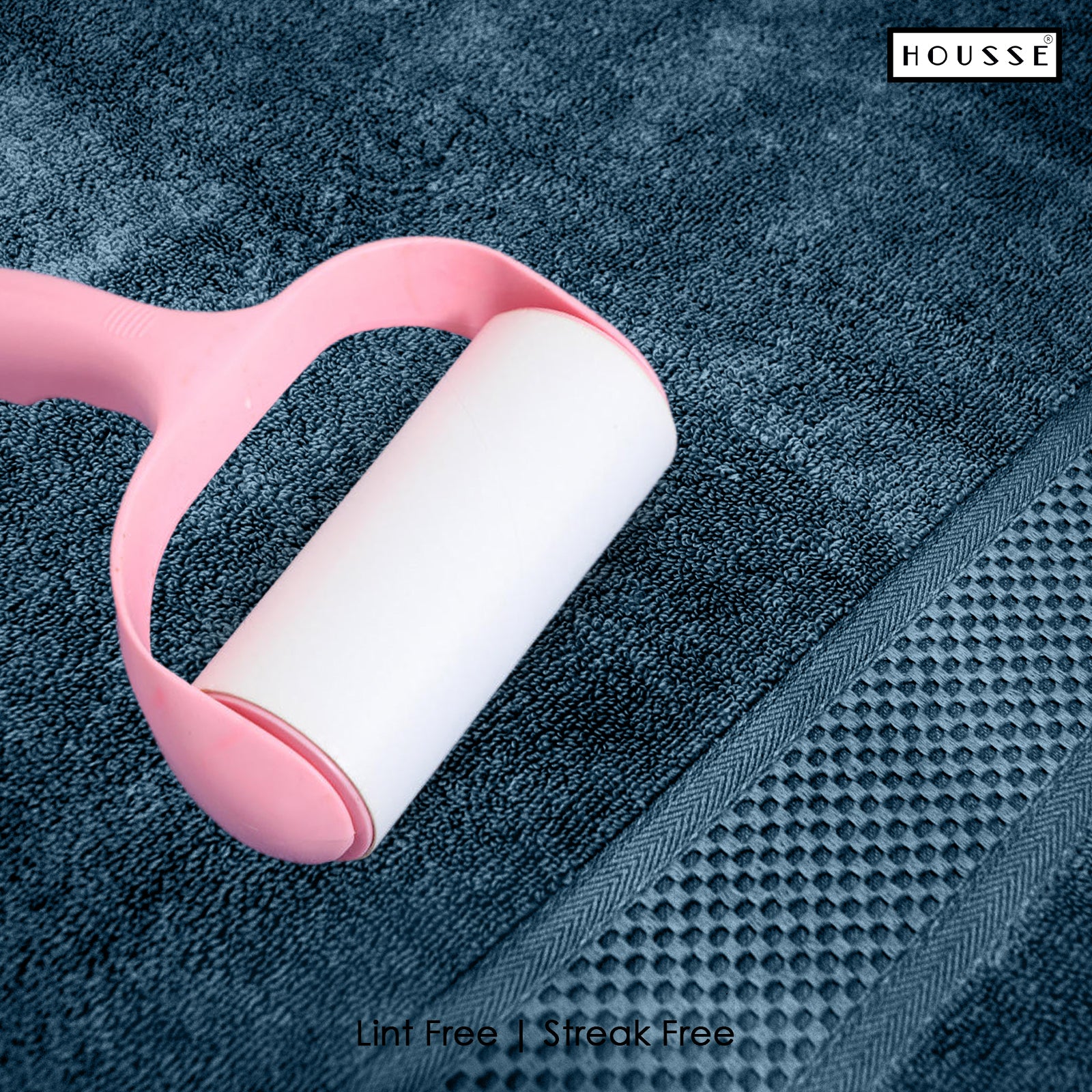 HOUSSE Nexora Cotton Towels | Quick Absorption & Faster Drying Towel | 600 GSM | Cotton Towel for Men/Women | Urban Comfort