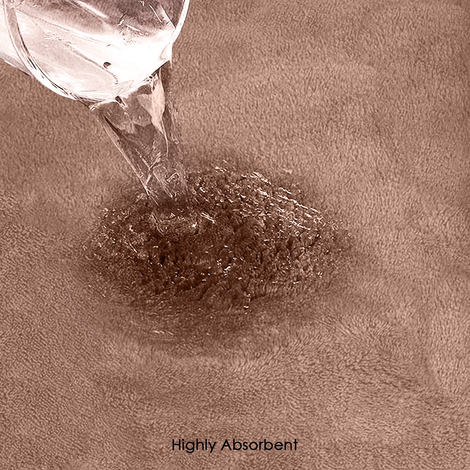 HOUSSE Microfibre Head Towels | 400 GSM High Absorbent Hair Wrap with Adjustable Buttons for Girls | Super Soft & Quick Dry Wrap Towel for Hairs | Set of 2 | 25x65 cm (Desert Sand & Rose Taupe)