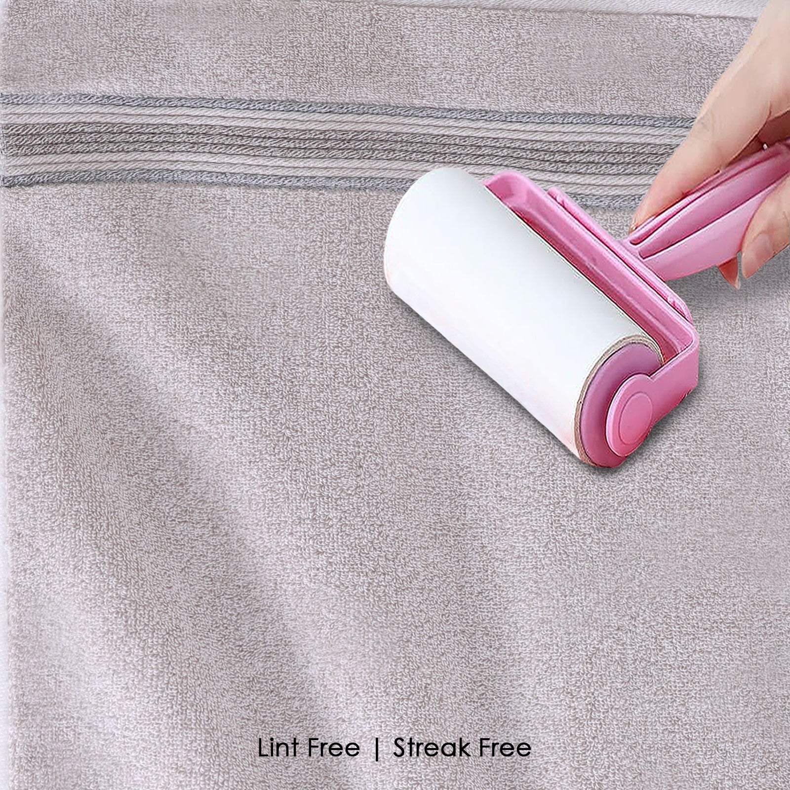 HOUSSE Essentia Bamboo & Cotton Towel Combo Set, 550 GSM – Ultra-Soft, Highly Absorbent & Quick-Drying – Eco-Friendly Luxury Bath, Hand & Face Towels