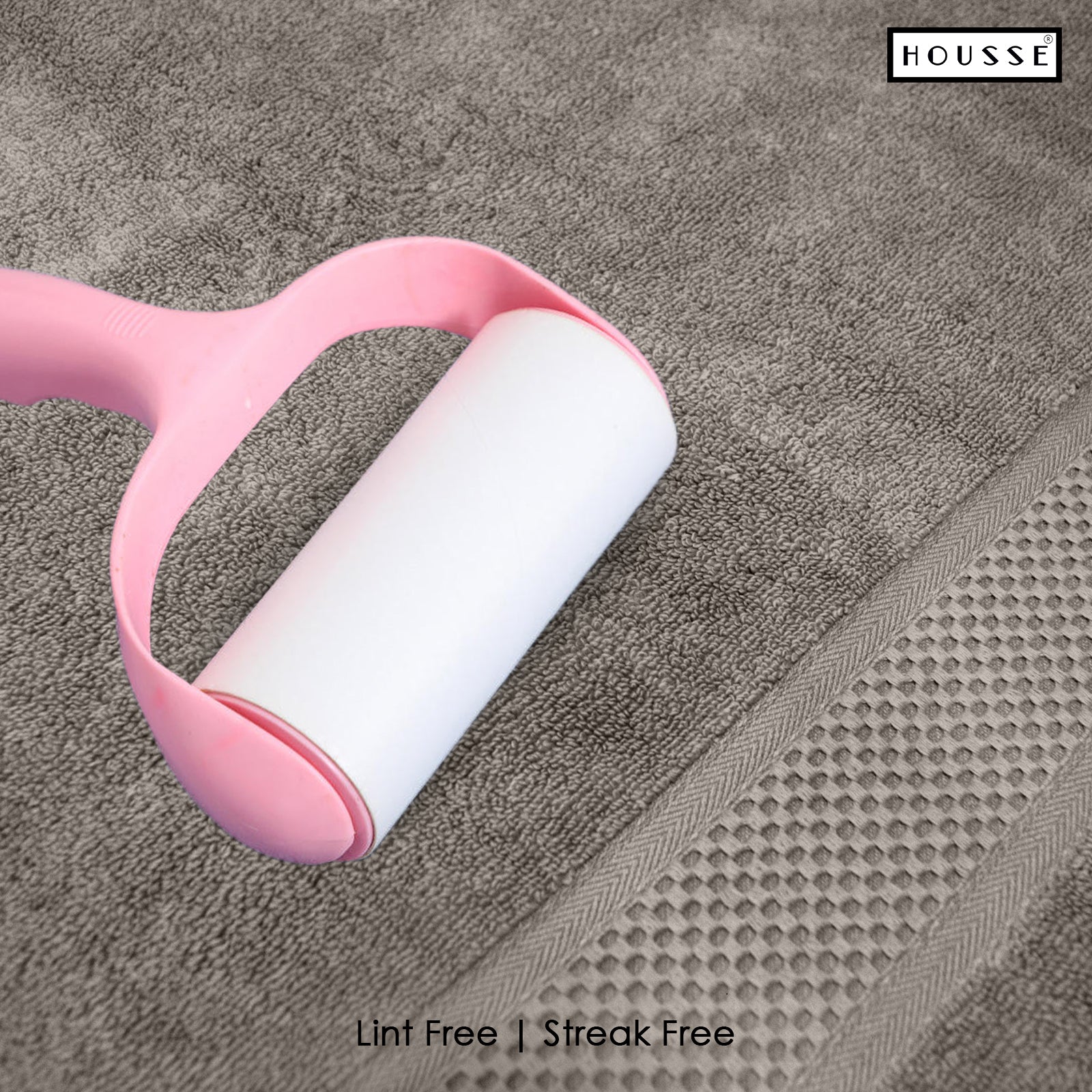 HOUSSE Nexora Cotton Towels | Quick Absorption & Faster Drying Towel | 600 GSM | Cotton Towel for Men/Women | Urban Comfort