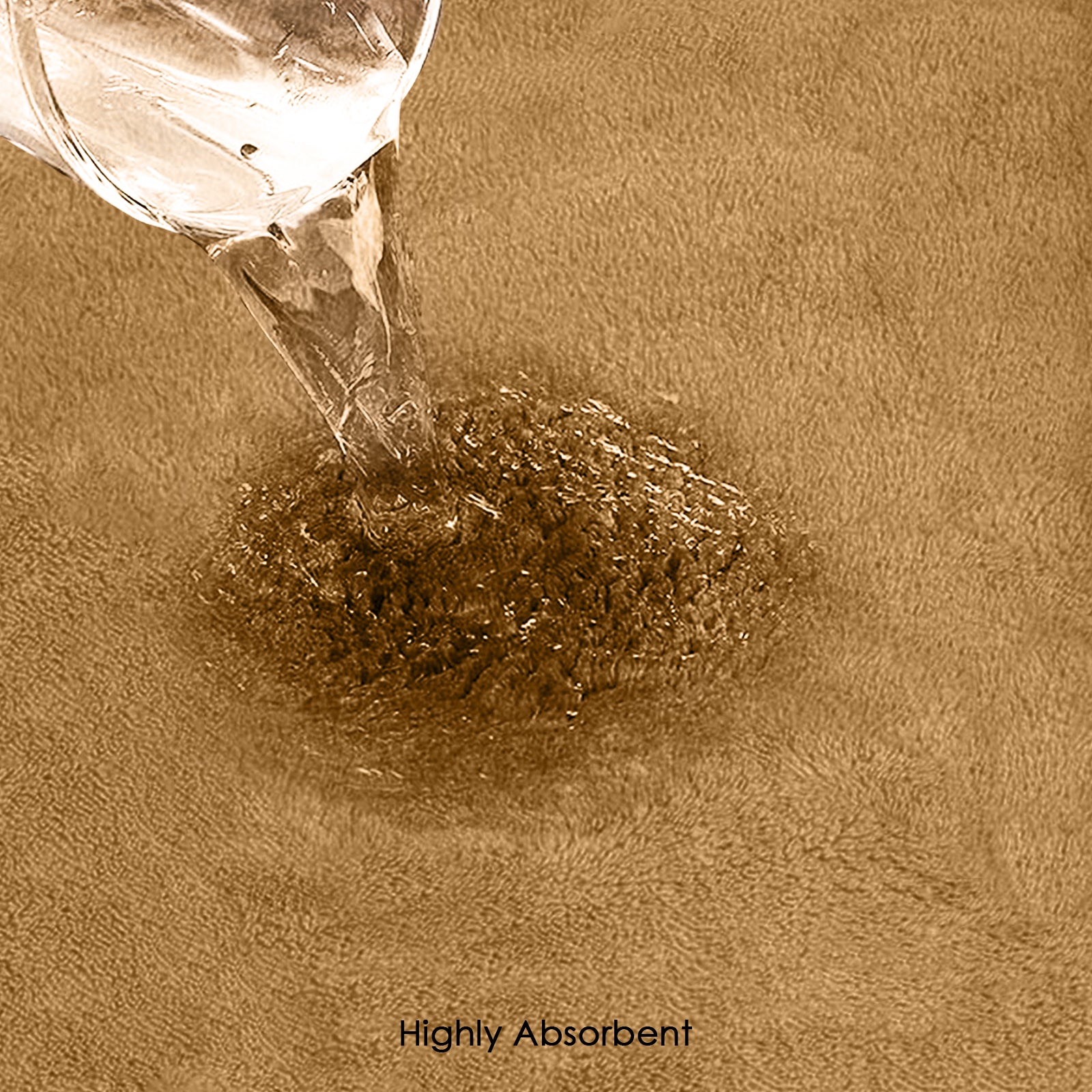 HOUSSE Microfibre Head Towels | 400 GSM High Absorbent Hair Wrap with Adjustable Buttons for Girls | Super Soft & Quick Dry Wrap Towel for Hairs | Set of 2 | 25x65 cm (Desert Sand & Rose Taupe)