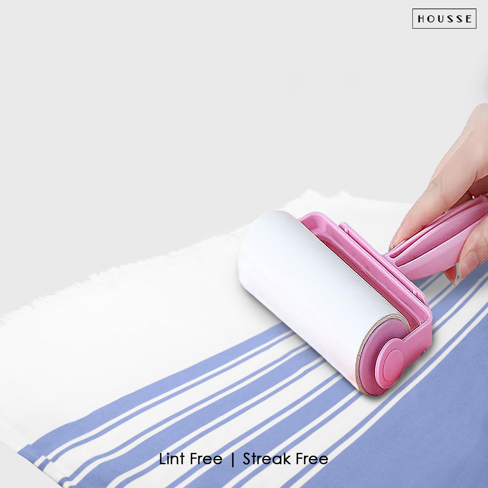 HOUSSE Bold Stripe 100% Bamboo Extra Large Bath Towel | Ultra Soft, Absorbent, Light Weight, & Quick Dry Towel for Bath, Travel, Gym, Beach, Pool, and Yoga | 80 X 160 cms