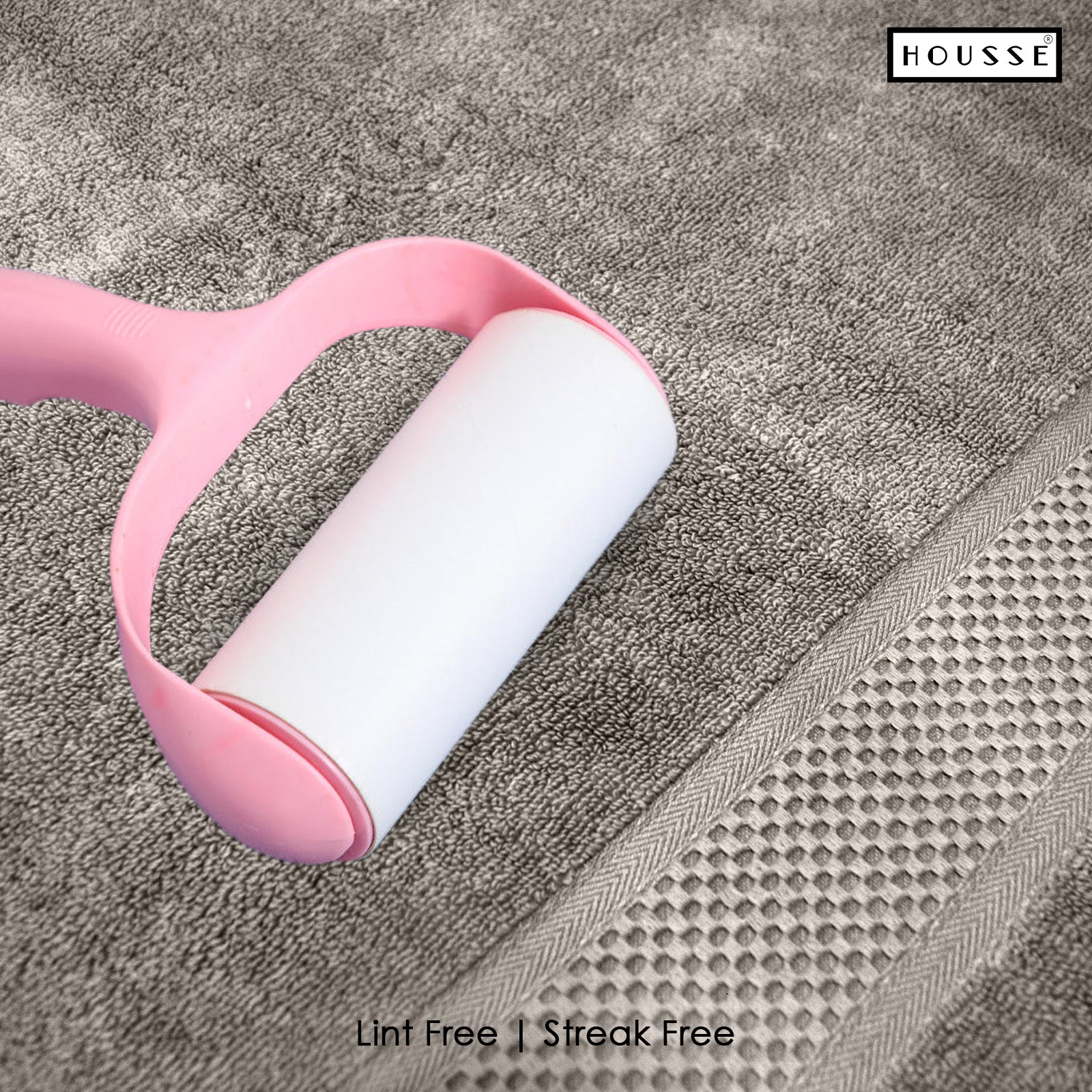 HOUSSE Nexora Cotton Towels | Quick Absorption & Faster Drying Towel | 600 GSM | Cotton Towel for Men/Women | Urban Comfort