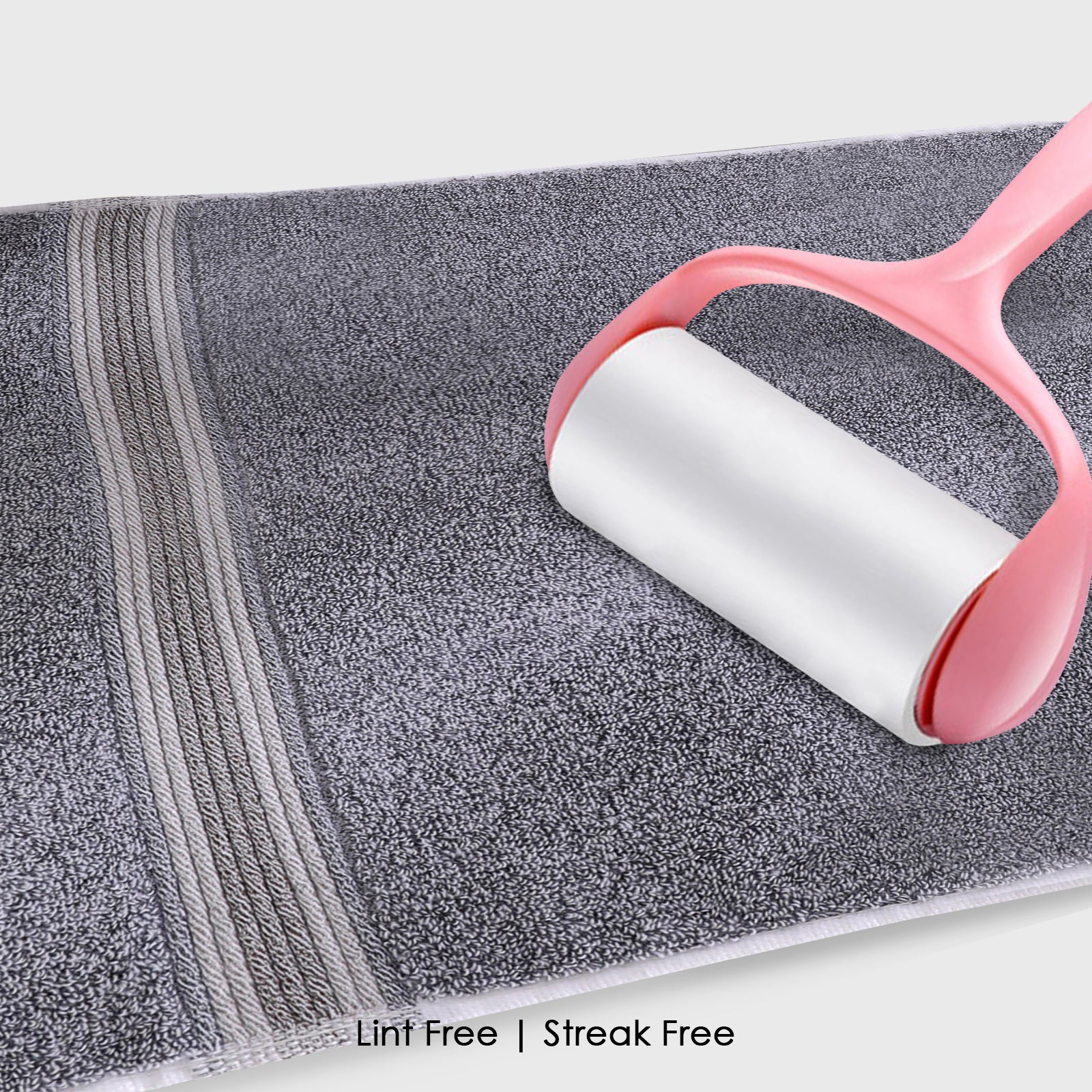 HOUSSE Essentia Bamboo & Cotton Towel Combo Set, 550 GSM – Ultra-Soft, Highly Absorbent & Quick-Drying – Eco-Friendly Luxury Bath, Hand & Face Towels