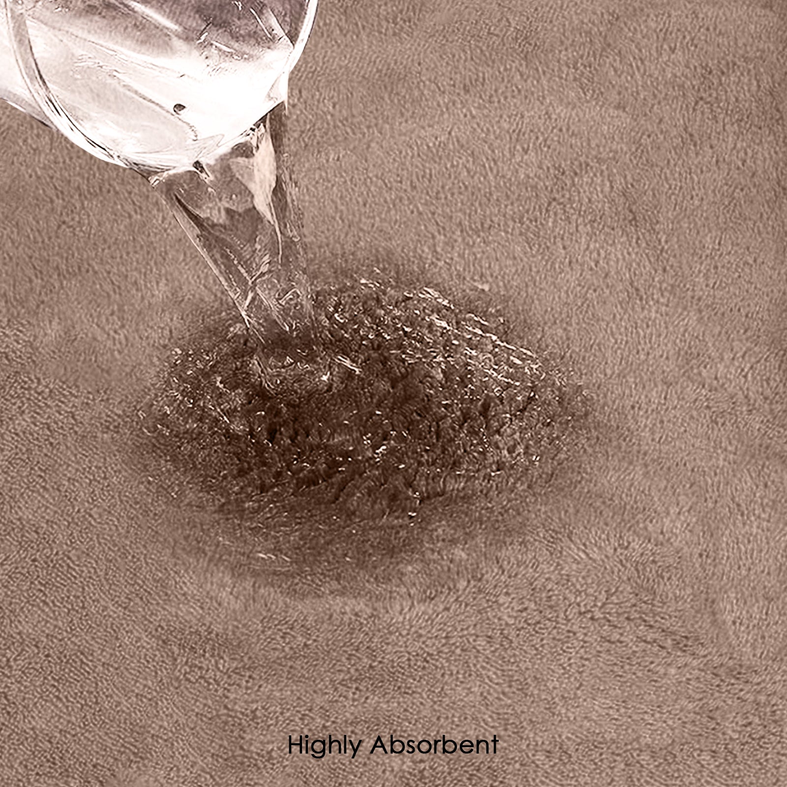 HOUSSE Microfibre Head Towels | 400 GSM High Absorbent Hair Wrap with Adjustable Buttons for Girls | Super Soft & Quick Dry Wrap Towel for Hairs | Set of 2 | 25x65 cm (Desert Sand & Rose Taupe)