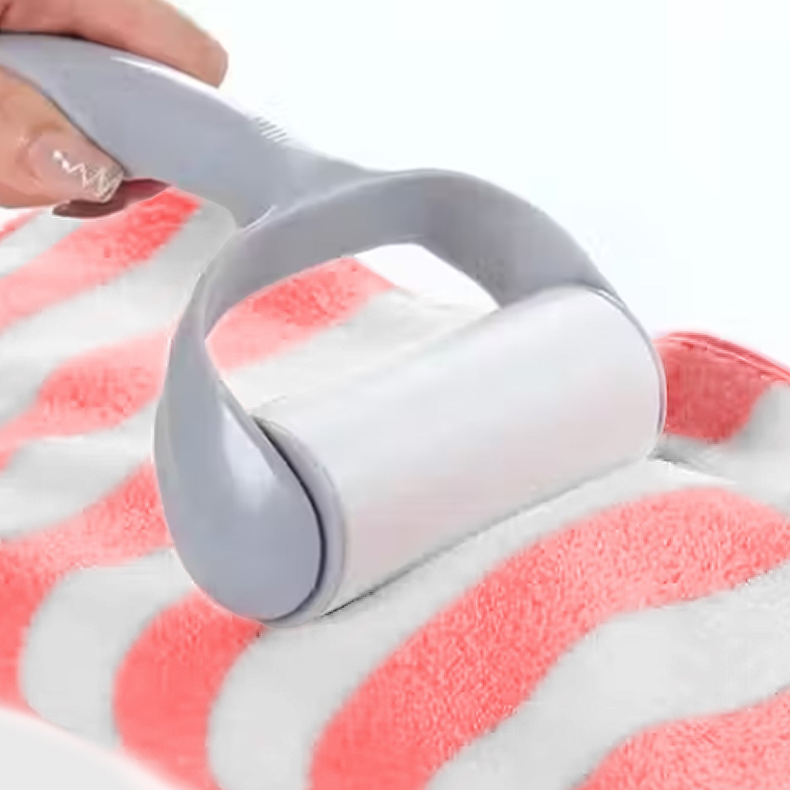 HOUSSE Microfiber Blaze Hand Towel for Women & Men | Quick Dry | Ultra Absorbent |Perfect for Bathroom |Sports | Travel | Ideal for Workout | Spa| Beach | Fitness | 360 GSM (Grey, 40x60)