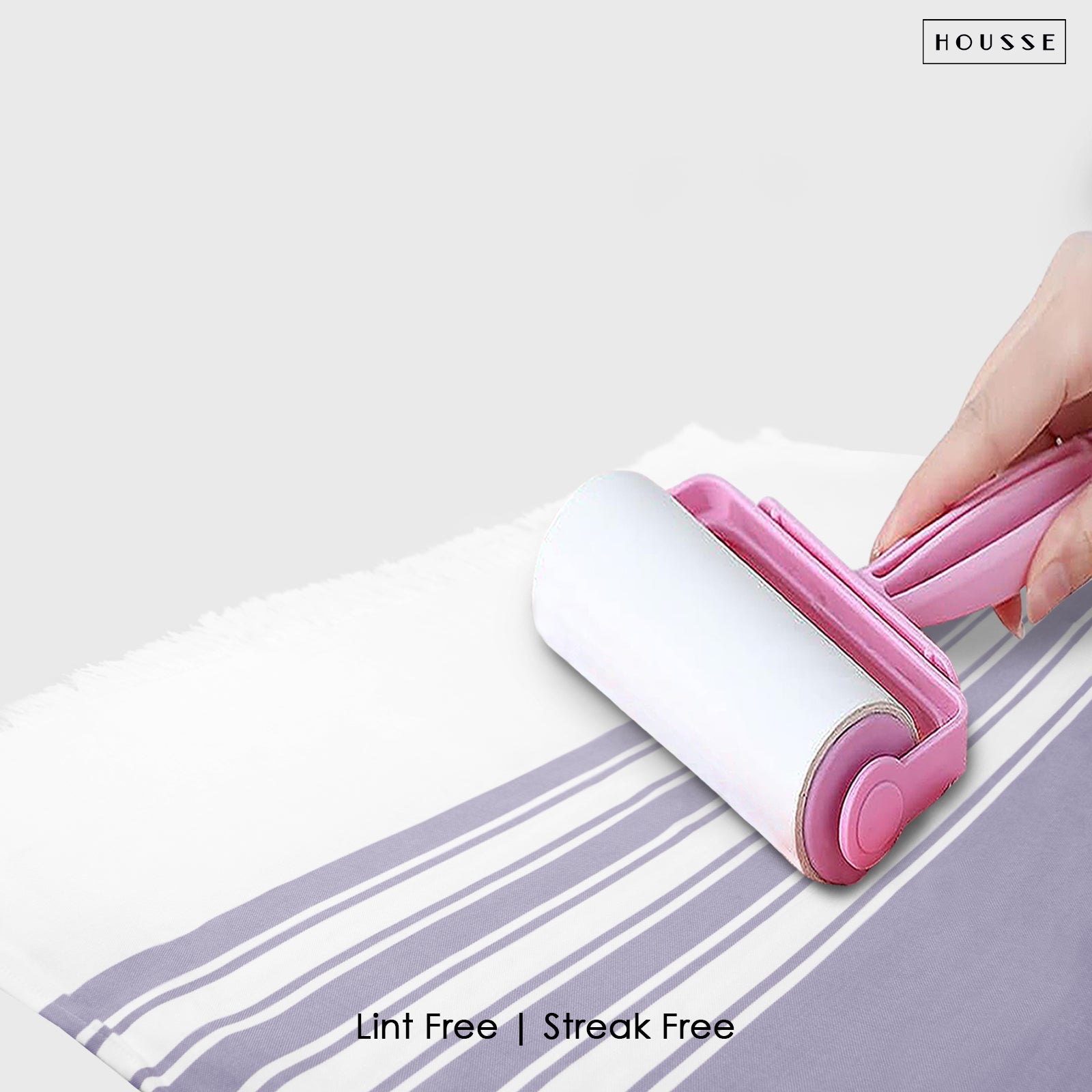 HOUSSE Bold Stripe 100% Bamboo Extra Large Bath Towel | Ultra Soft, Absorbent, Light Weight, & Quick Dry Towel for Bath, Travel, Gym, Beach, Pool, and Yoga | 80 X 160 cms