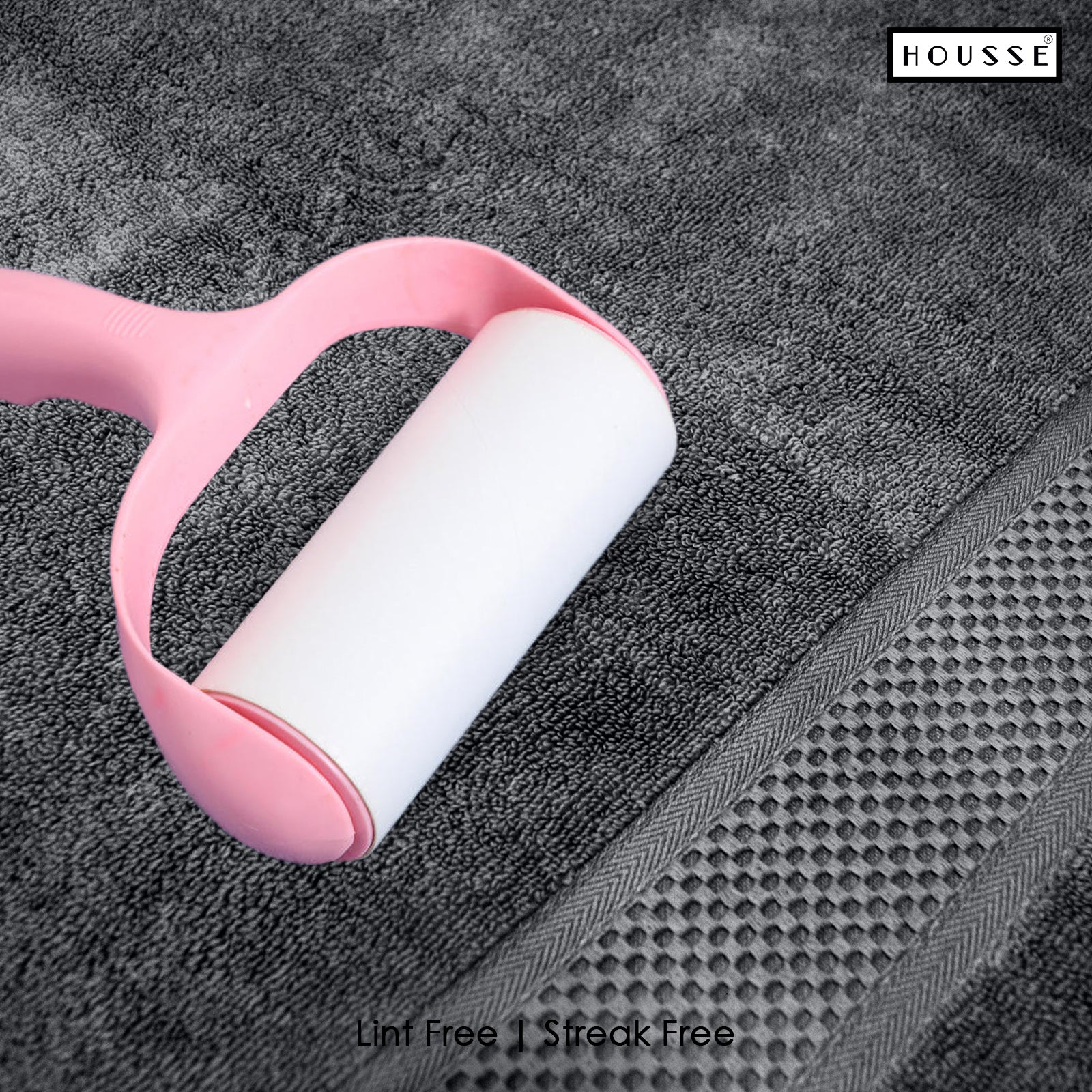 HOUSSE Nexora Cotton Towels | Quick Absorption & Faster Drying Towel | 600 GSM | Cotton Towel for Men/Women | Urban Comfort