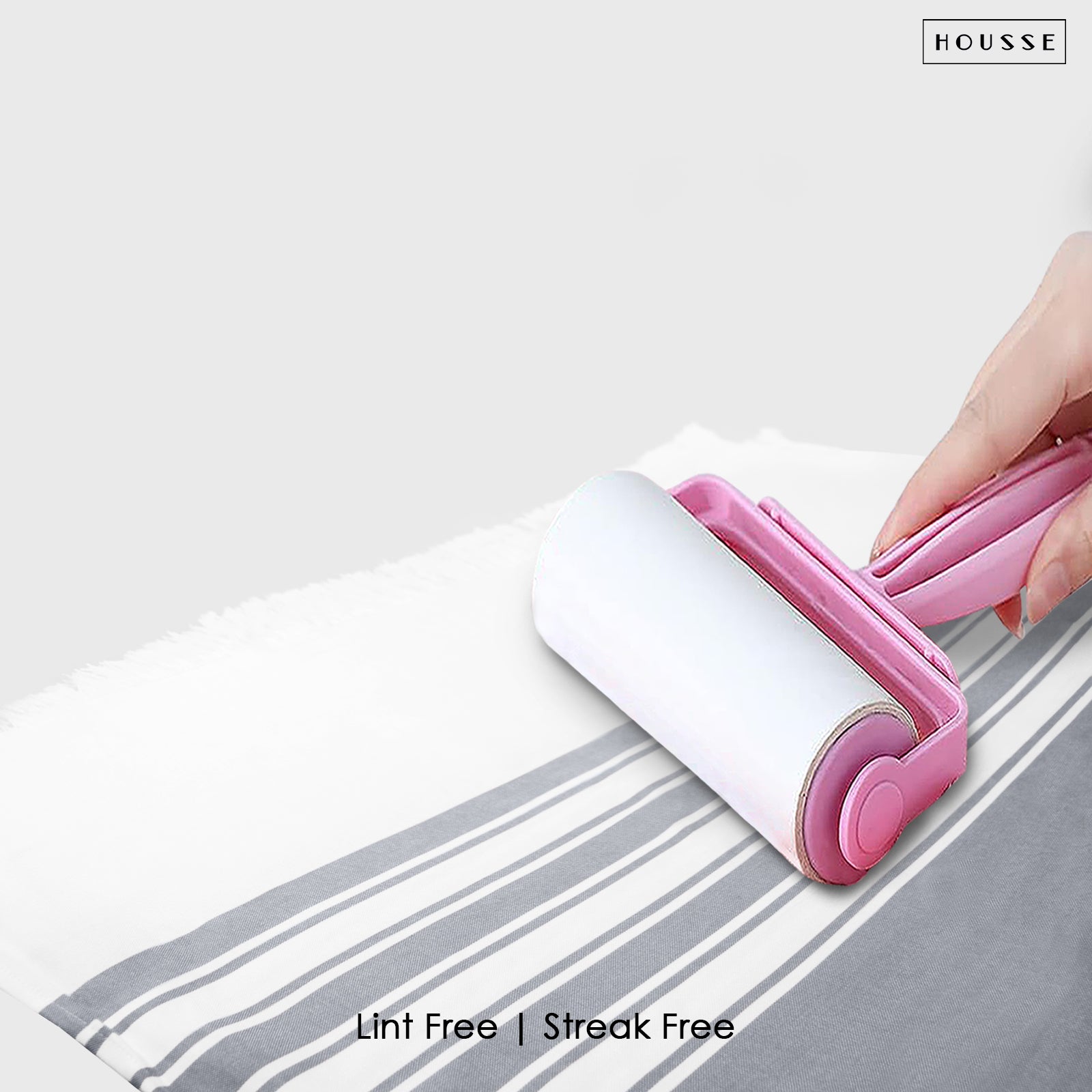 HOUSSE Bold Stripe 100% Bamboo Extra Large Bath Towel | Ultra Soft, Absorbent, Light Weight, & Quick Dry Towel for Bath, Travel, Gym, Beach, Pool, and Yoga | 80 X 160 cms