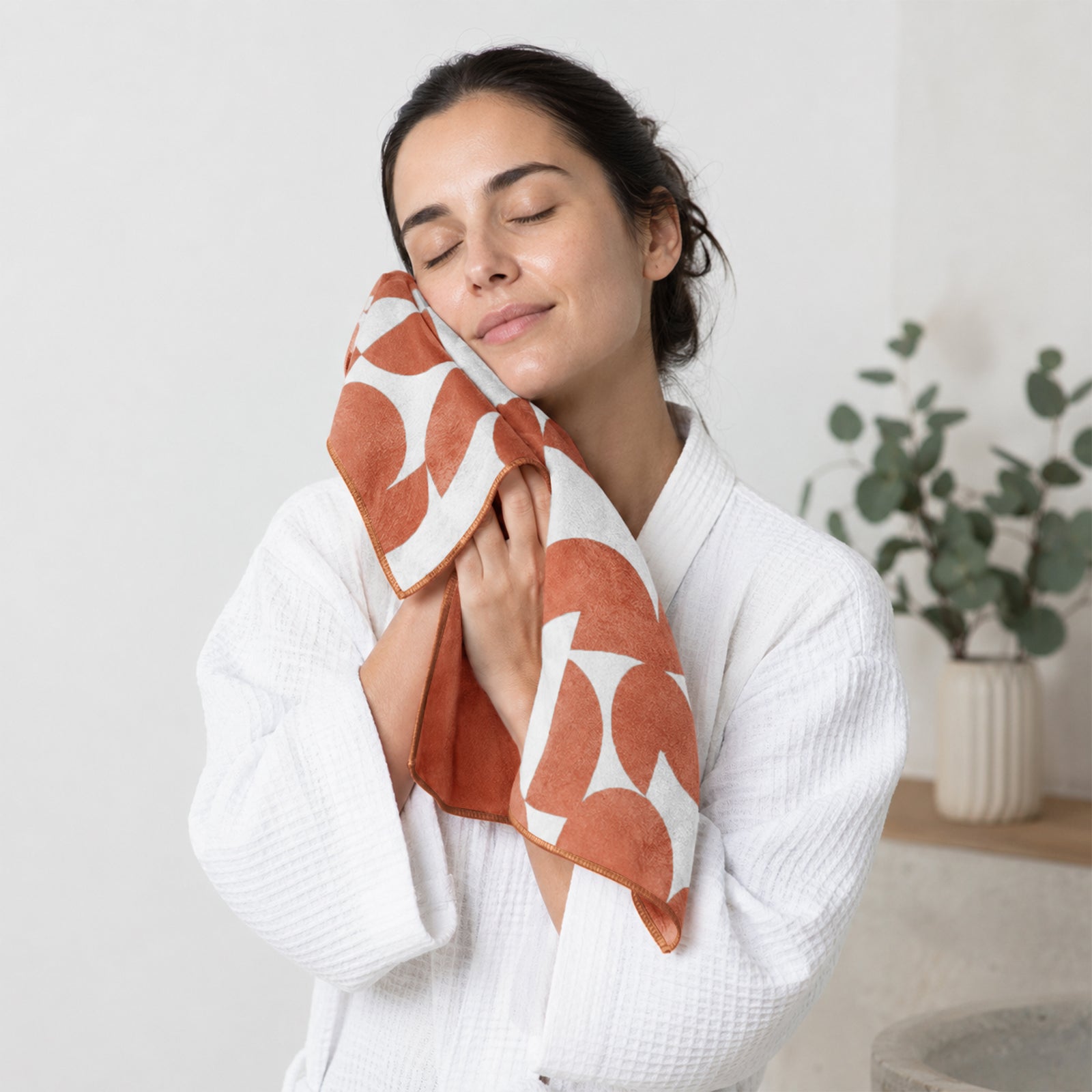 Dual Tone 480 GSM Reversible Microfiber Towel Set