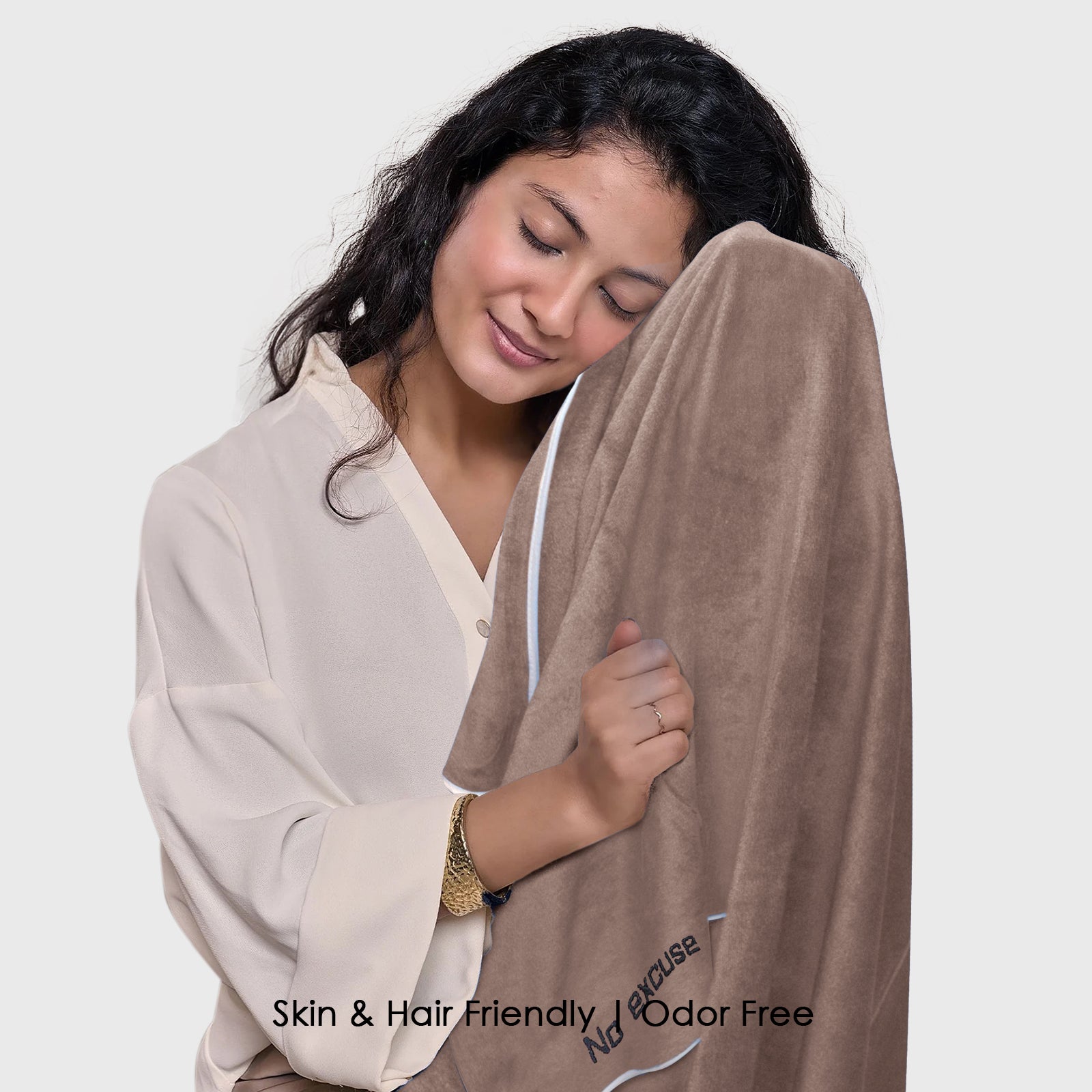 HOUSSE Premium Soft Microfiber Embroidery Bath Towel for Men, Women & Kids, 70x140cm Absorbent Quick-Drying Sweat Towel, 350 GSM Ideal for Gym, Beach, Outdoor