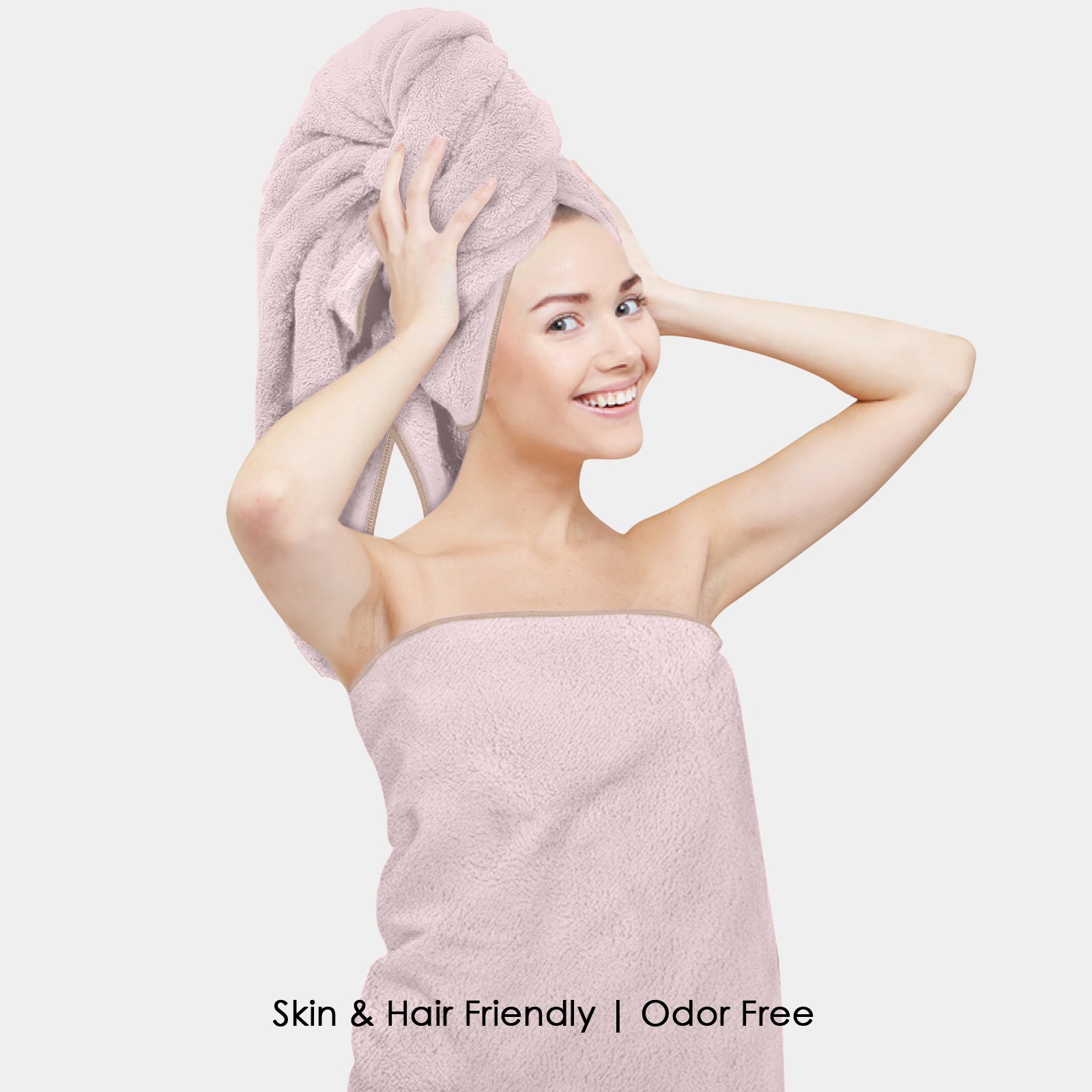 HOUSSE Premium Microfiber Bath Towel - Extra Large 75x150cm Quick Dry Towels for Women Men & Kids | Super Soft Plush 450 GSM | Ultra Absorbent for Home Swimming Sports & Travel