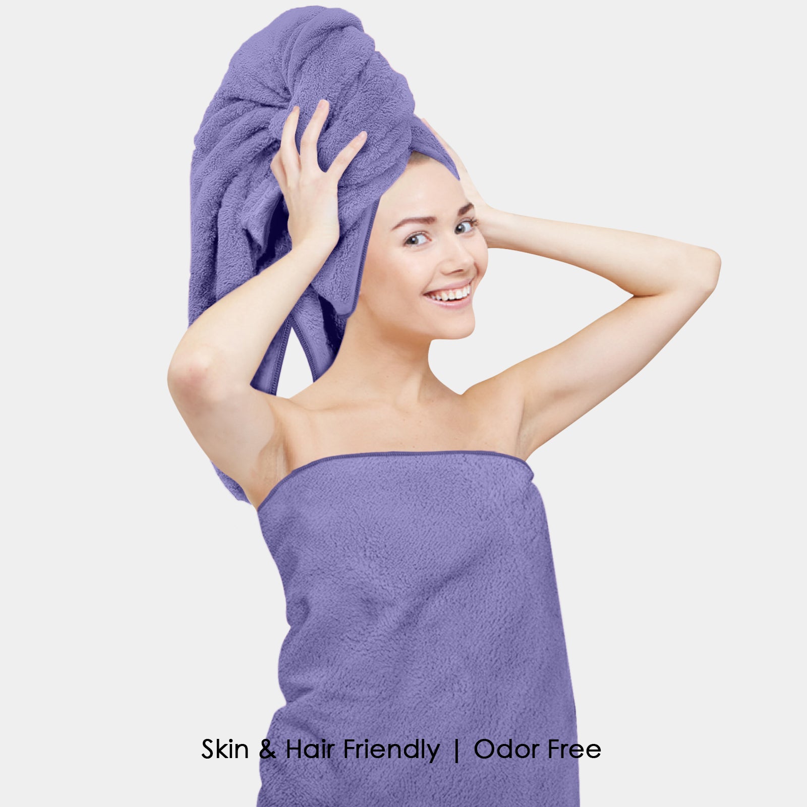 HOUSSE Premium Microfiber Bath Towel - Extra Large 60x120cm Quick Dry Towels for Men, Women & Kids | Super Soft Plush 550 GSM | Ultra Absorbent for Home Swimming Sports Travel