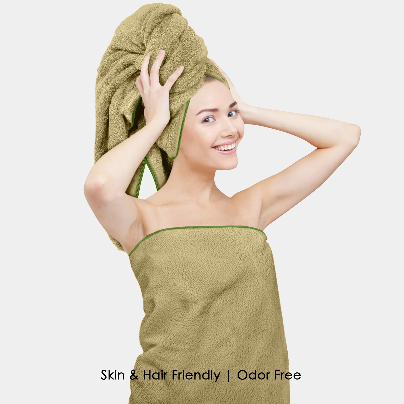 HOUSSE Premium Microfiber Bath Towel - Extra Large 60x120cm Quick Dry Towels for Men, Women & Kids | Super Soft Plush 550 GSM | Ultra Absorbent for Home Swimming Sports Travel