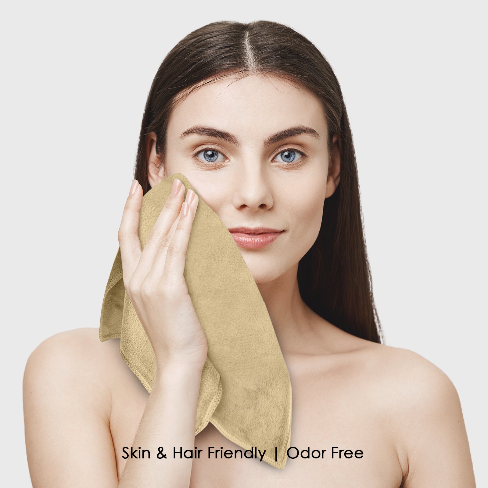 HOUSSE Microfiber Face Towels | Ultra Absorbent, Odour-Free, Quick Dry 450 GSM Face Towel for Home, Gym, Travel, Running and Personal Use | 30x30 cm | Set of 4 in One Colour (Indian Teal, Pack of 4)
