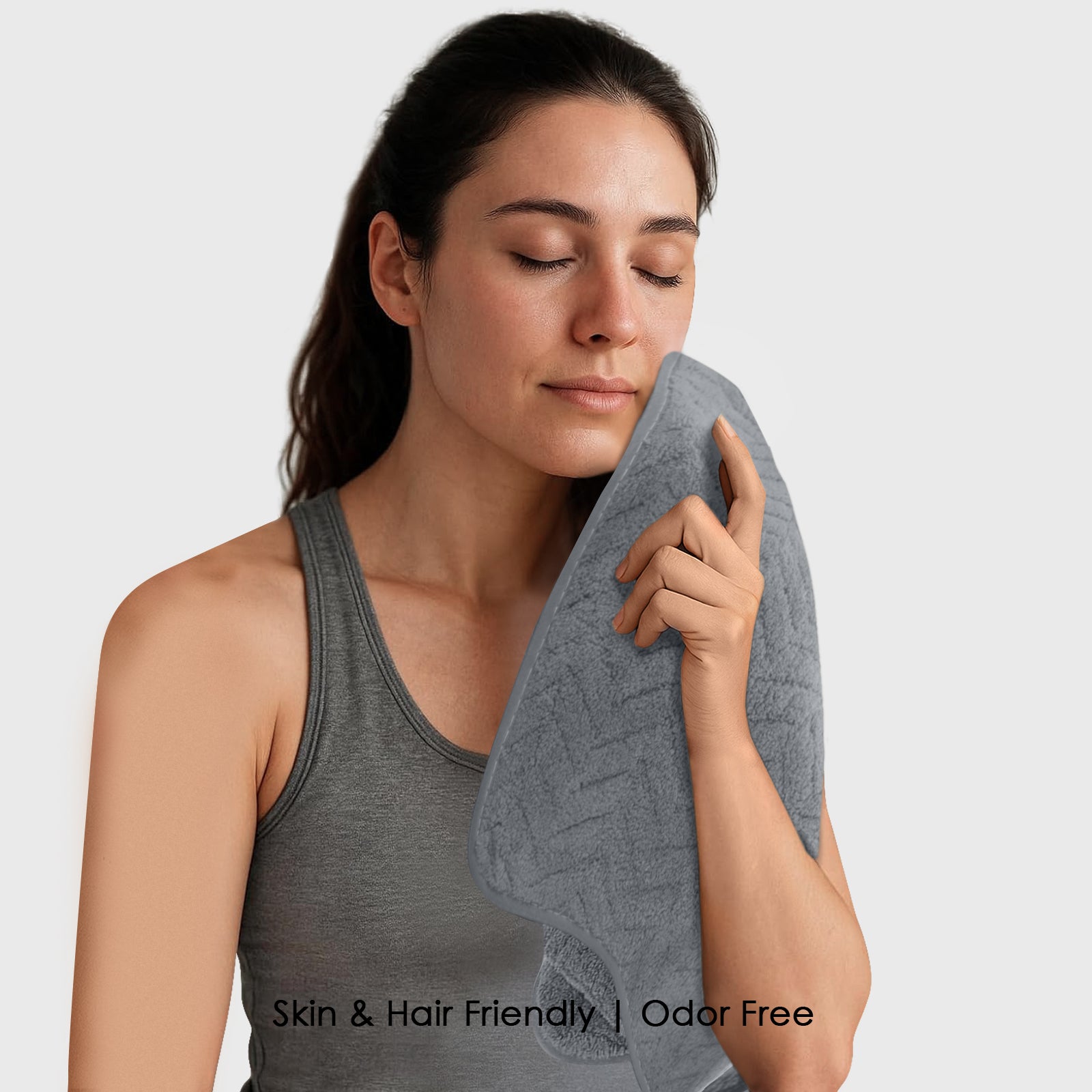 HOUSSE Microfiber Nova Face Towels for Women & Men | Ultra Soft | Super Absorbent Towels for Gym, Yoga, Beach Daiily USe |
