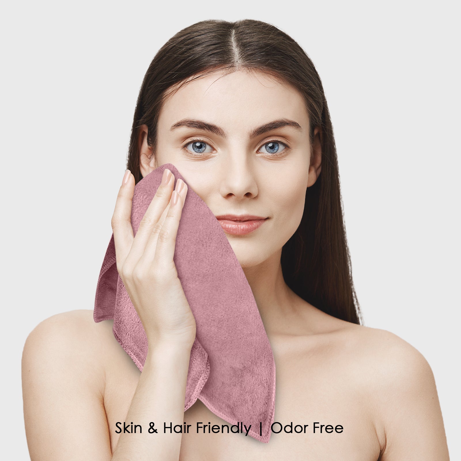 HOUSSE Microfiber Face Towels | Ultra Absorbent, Odour-Free, Quick Dry 450 GSM Face Towel for Home, Gym, Travel, Running and Personal Use | 30x30 cm | Set of 4 in One Colour (Indian Teal, Pack of 4)