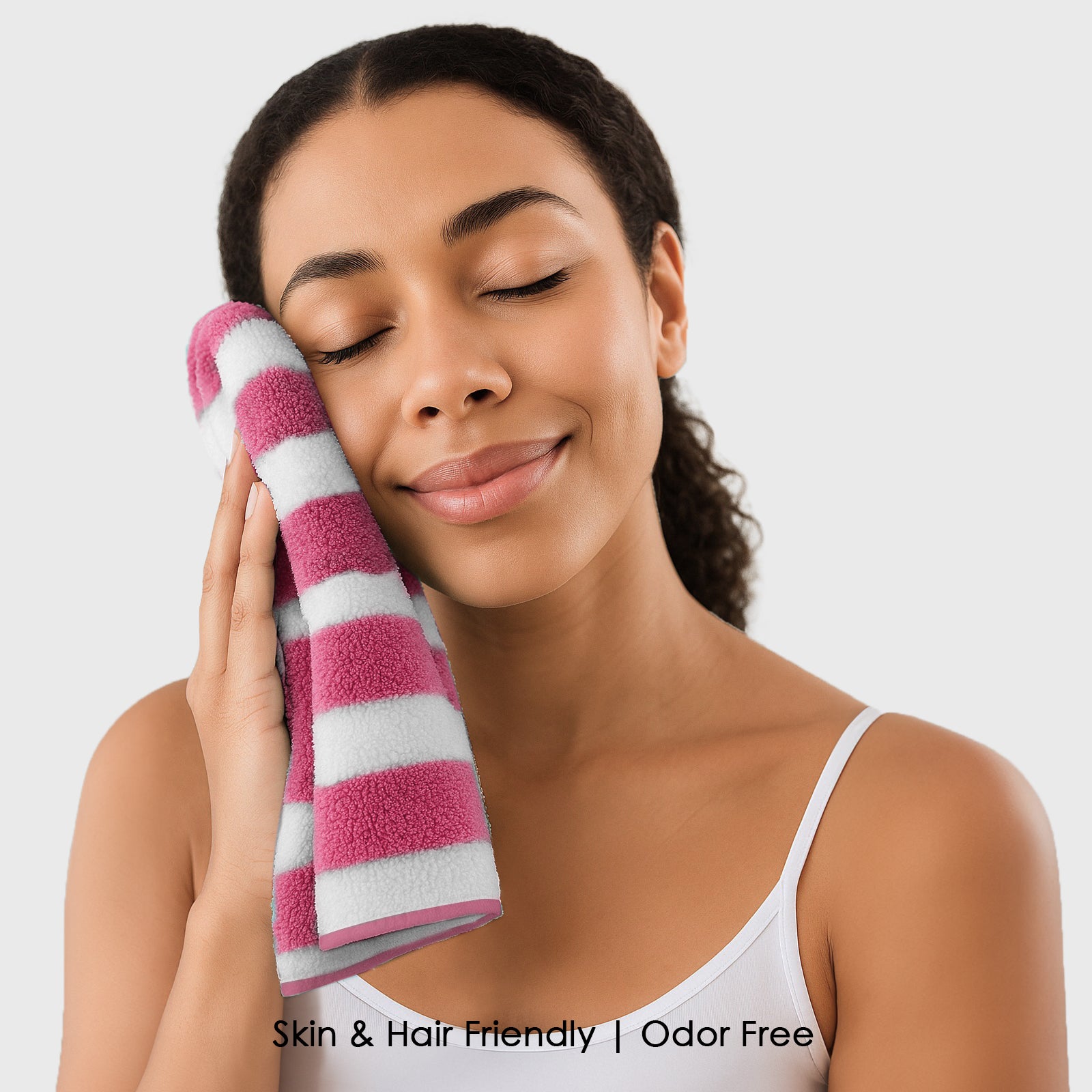 HOUSSE Microfiber Blaze Face Towel for Women & Men | Quick Dry | Ultra Absorbent |Perfect for Bathroom |Sports | Travel | Ideal for Workout | Spa| Beach | Fitness | 360 GSM (Blue, 30x30)