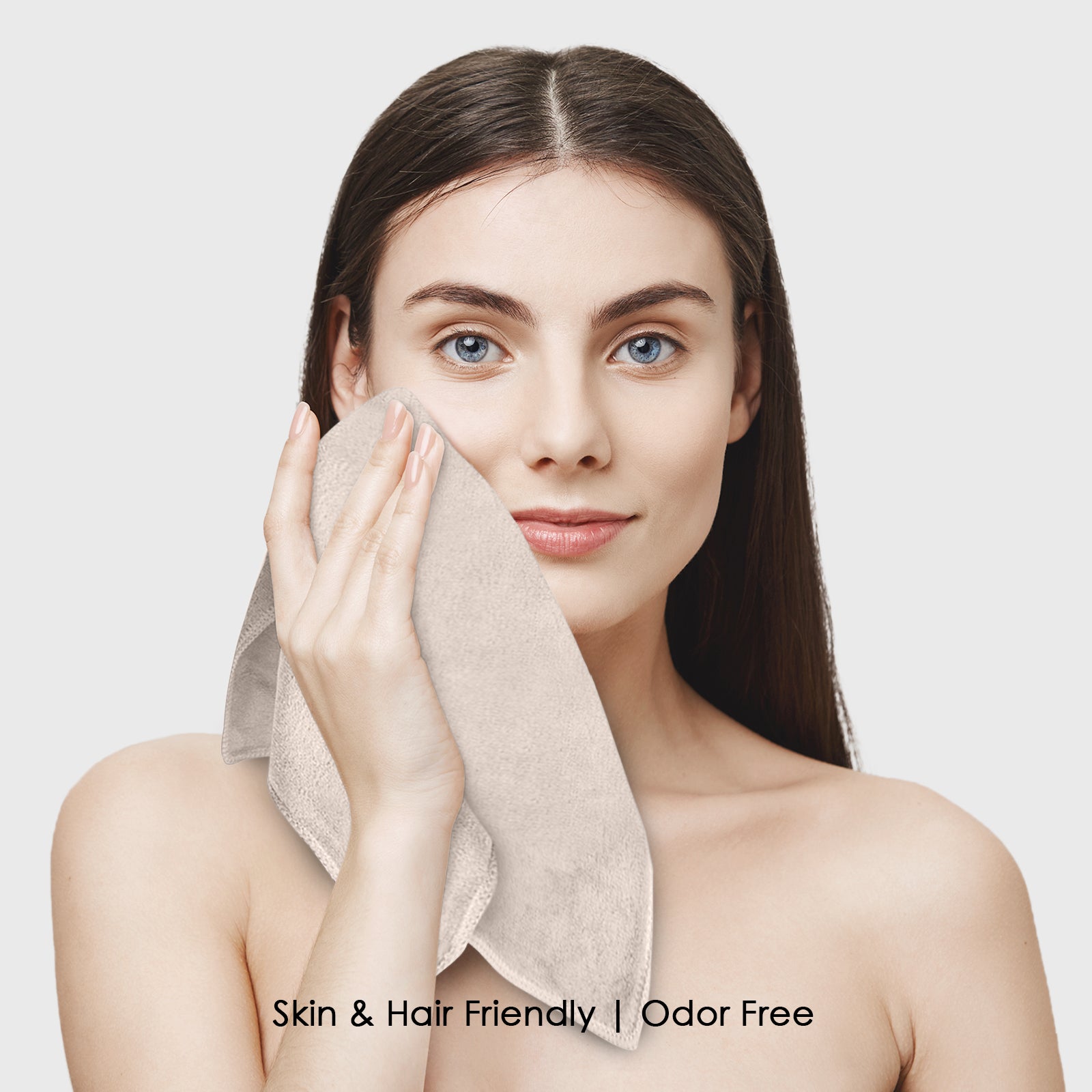 HOUSSE Microfiber Face Towels | Ultra Absorbent, Odour-Free, Quick Dry 450 GSM Face Towel for Home, Gym, Travel, Running and Personal Use | 30x30 cm | Set of 4 in One Colour (Indian Teal, Pack of 4)