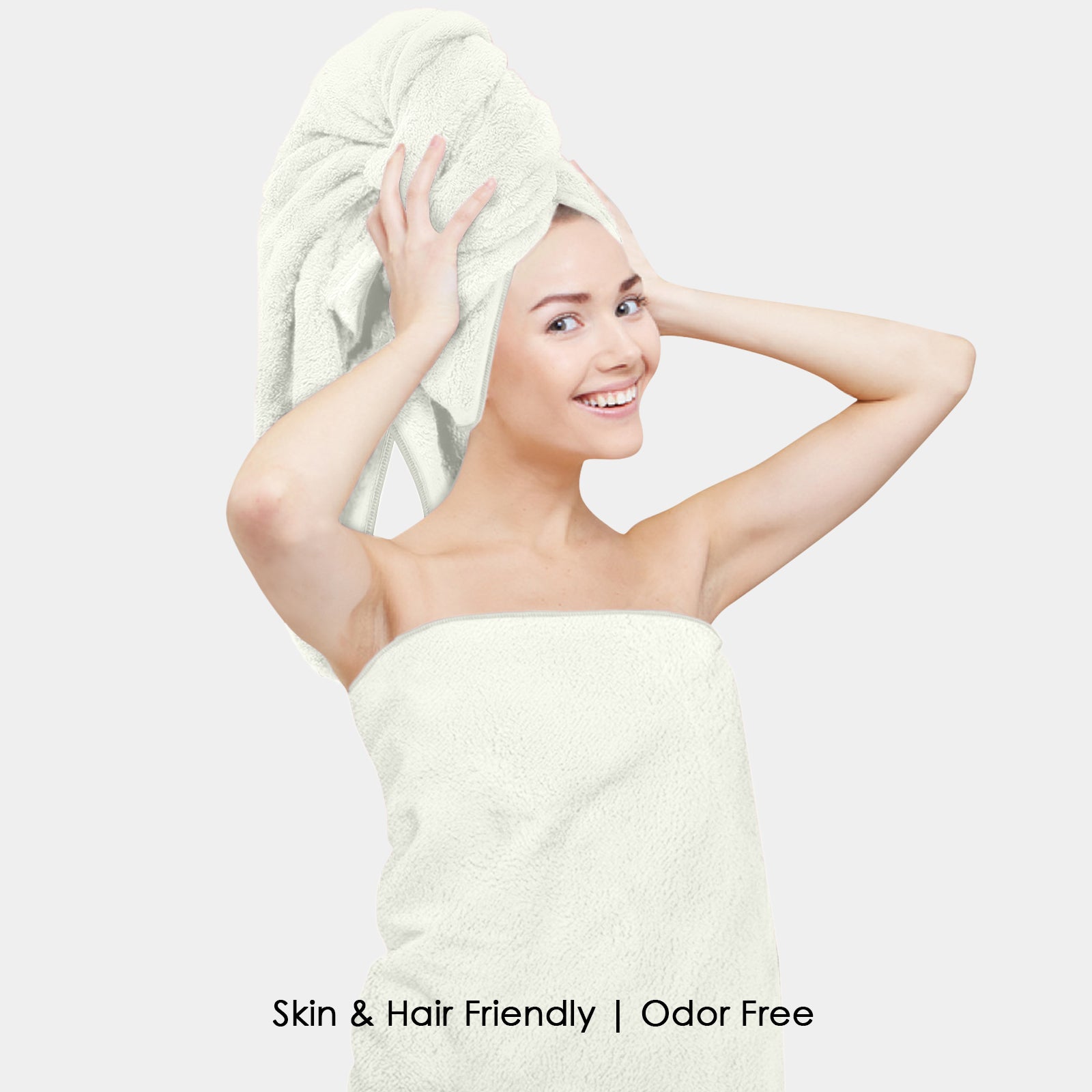 HOUSSE Premium Microfiber Bath Towel - Extra Large 60x120cm Quick Dry Towels for Men, Women & Kids | Super Soft Plush 550 GSM | Ultra Absorbent for Home Swimming Sports Travel