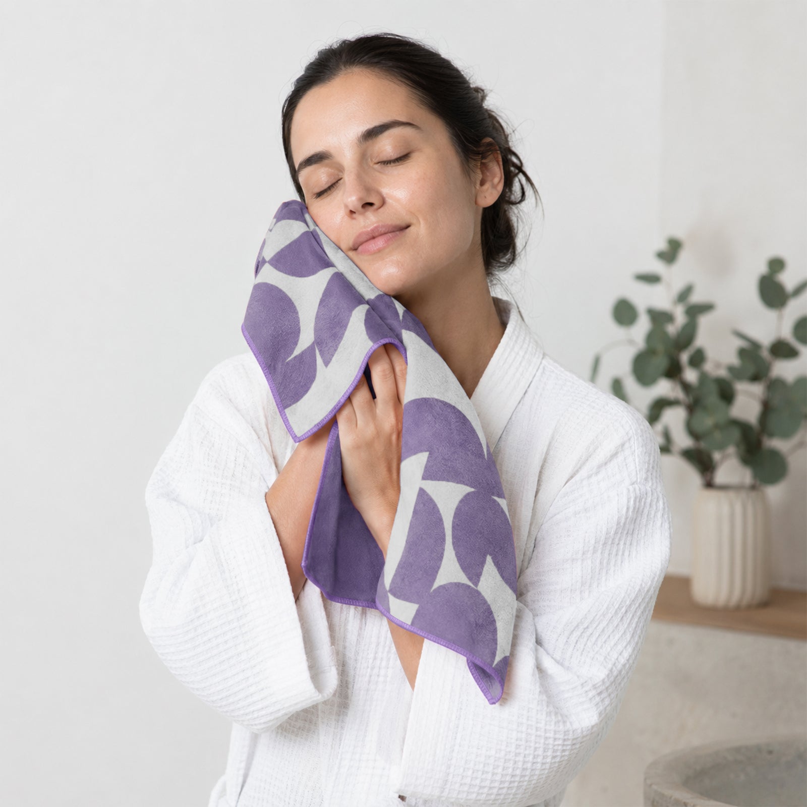Dual Tone 480 GSM Reversible Microfiber Towel Set
