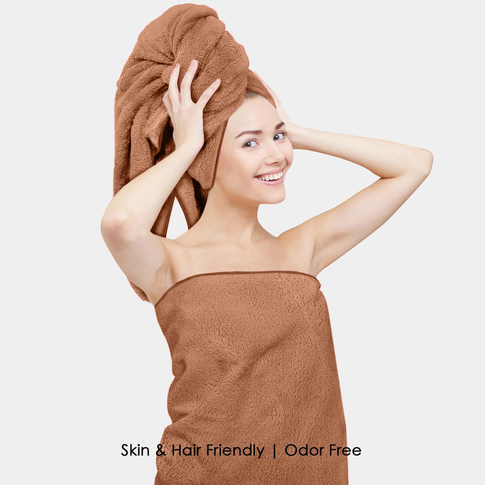 HOUSSE Premium Microfiber Bath Towel - Extra Large 60x120cm Quick Dry Towels for Men, Women & Kids | Super Soft Plush 550 GSM | Ultra Absorbent for Home Swimming Sports Travel