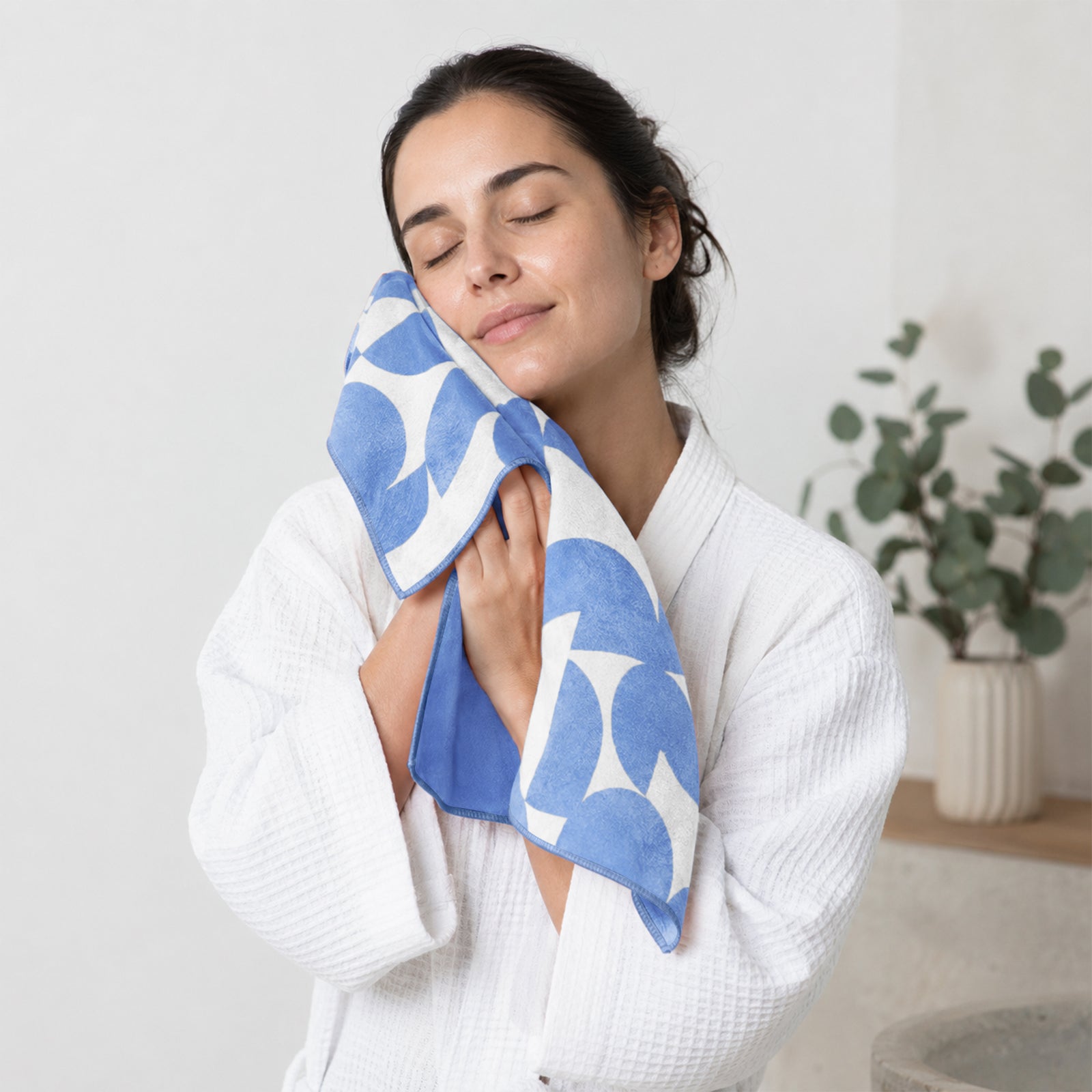Dual Tone 480 GSM Reversible Microfiber Towel Set