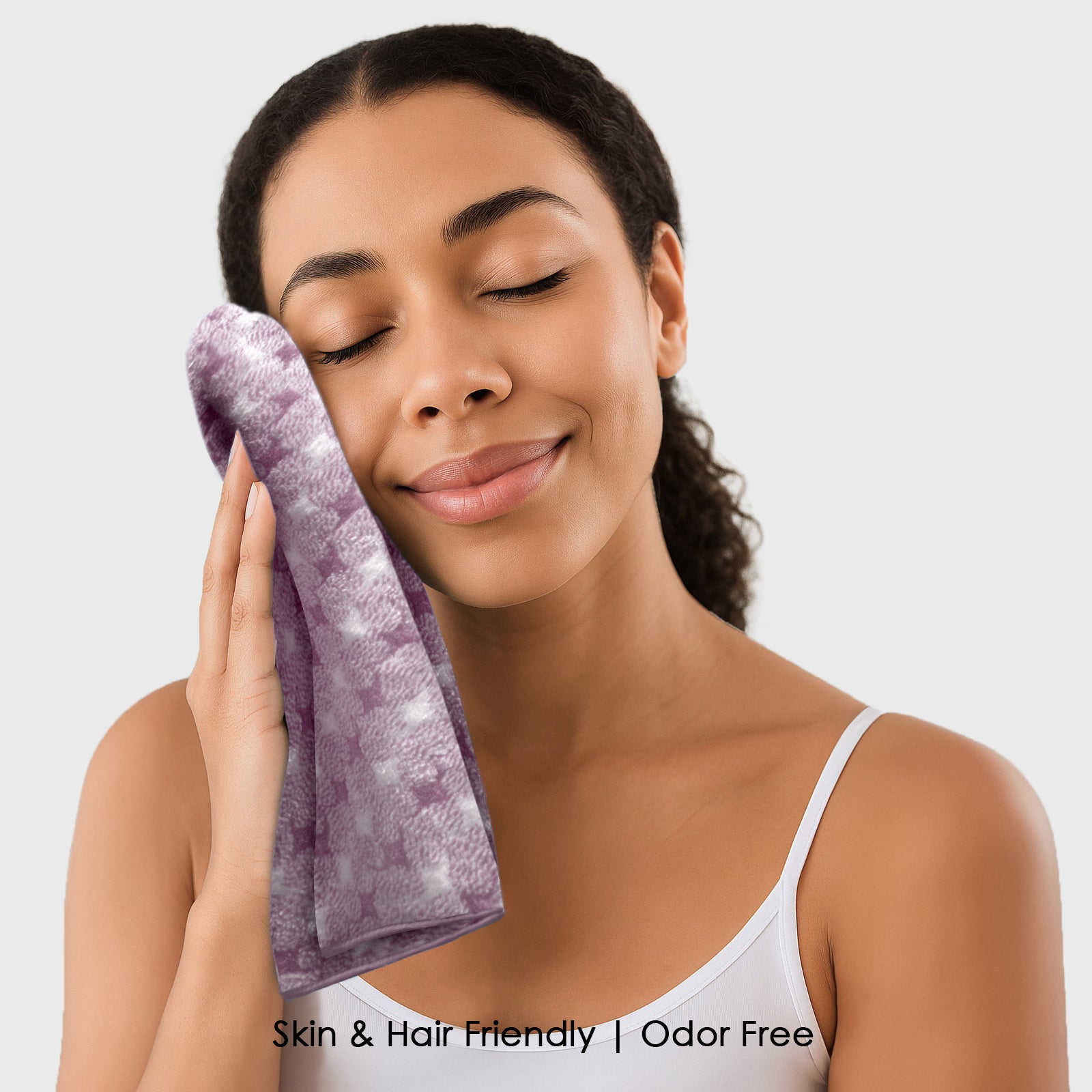 HOUSSE Microfiber Eden Hand Towels Ideal for Women & Men |Soft Touch |Lint Free | Fast Dry Towels| Travel-Friendly | Best Use for Gym, Yoga, Spa, Pool, Hotels, Beach 360 GSM (Combo, 40x60)