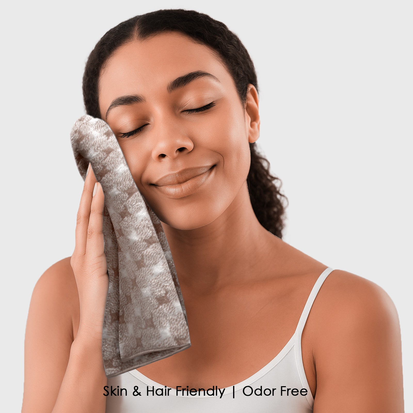 HOUSSE Microfiber Eden Hand Towels Ideal for Women & Men |Soft Touch |Lint Free | Fast Dry Towels| Travel-Friendly | Best Use for Gym, Yoga, Spa, Pool, Hotels, Beach 360 GSM (Combo, 40x60)