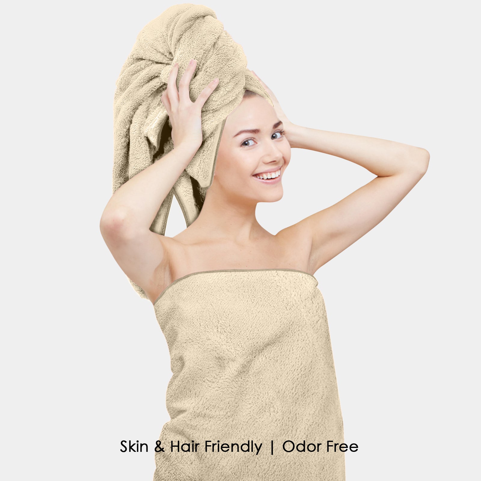 HOUSSE Premium Microfiber Bath Towel - Extra Large 60x120cm Quick Dry Towels for Men, Women & Kids | Super Soft Plush 550 GSM | Ultra Absorbent for Home Swimming Sports Travel
