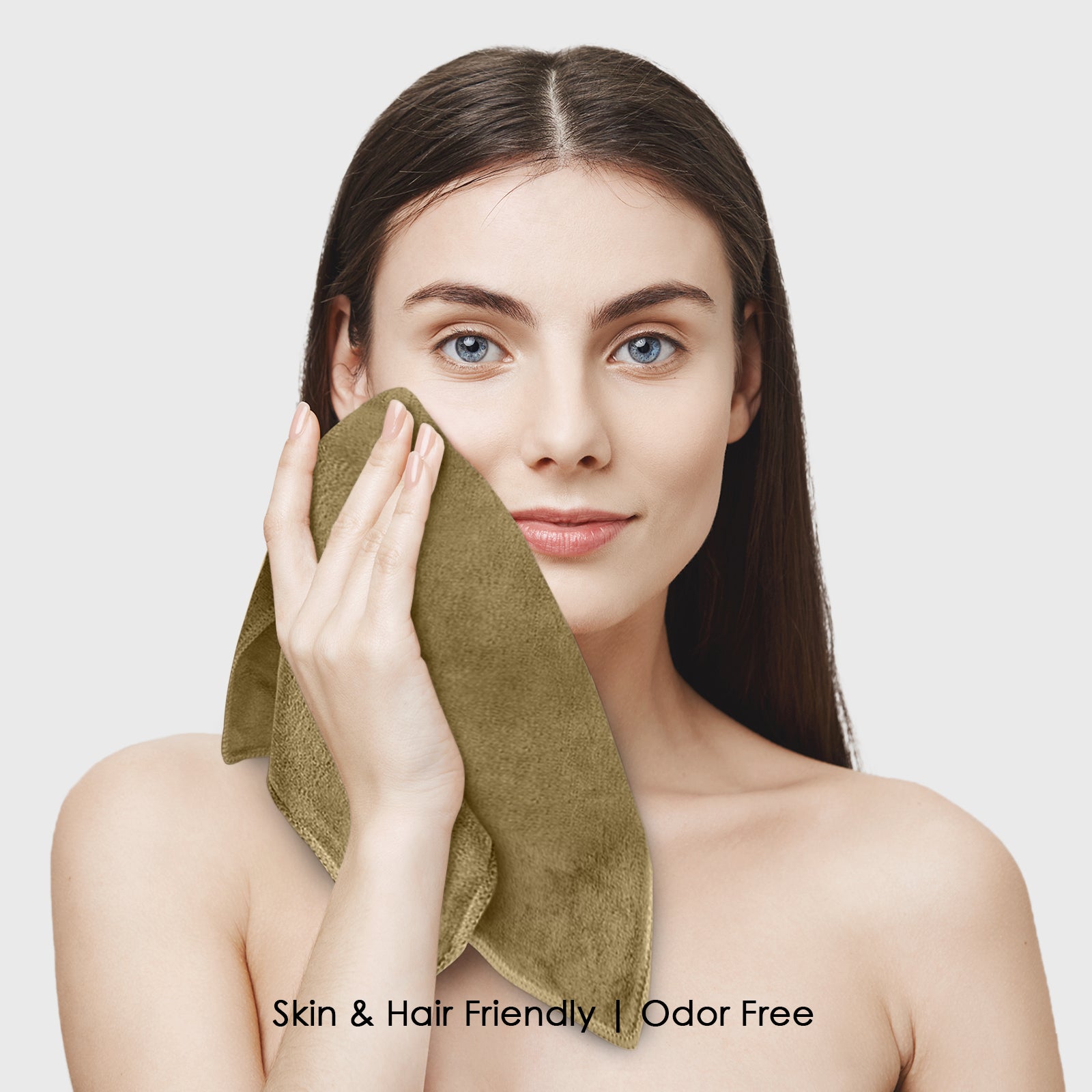 HOUSSE Microfiber Face Towels | Ultra Absorbent, Odour-Free, Quick Dry 450 GSM Face Towel for Home, Gym, Travel, Running and Personal Use | 30x30 cm | Set of 4 in One Colour (Indian Teal, Pack of 4)