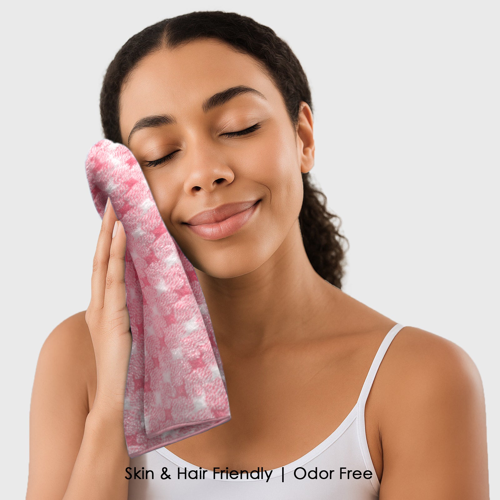 HOUSSE Microfiber Eden Hand Towels Ideal for Women & Men |Soft Touch |Lint Free | Fast Dry Towels| Travel-Friendly | Best Use for Gym, Yoga, Spa, Pool, Hotels, Beach 360 GSM (Combo, 40x60)