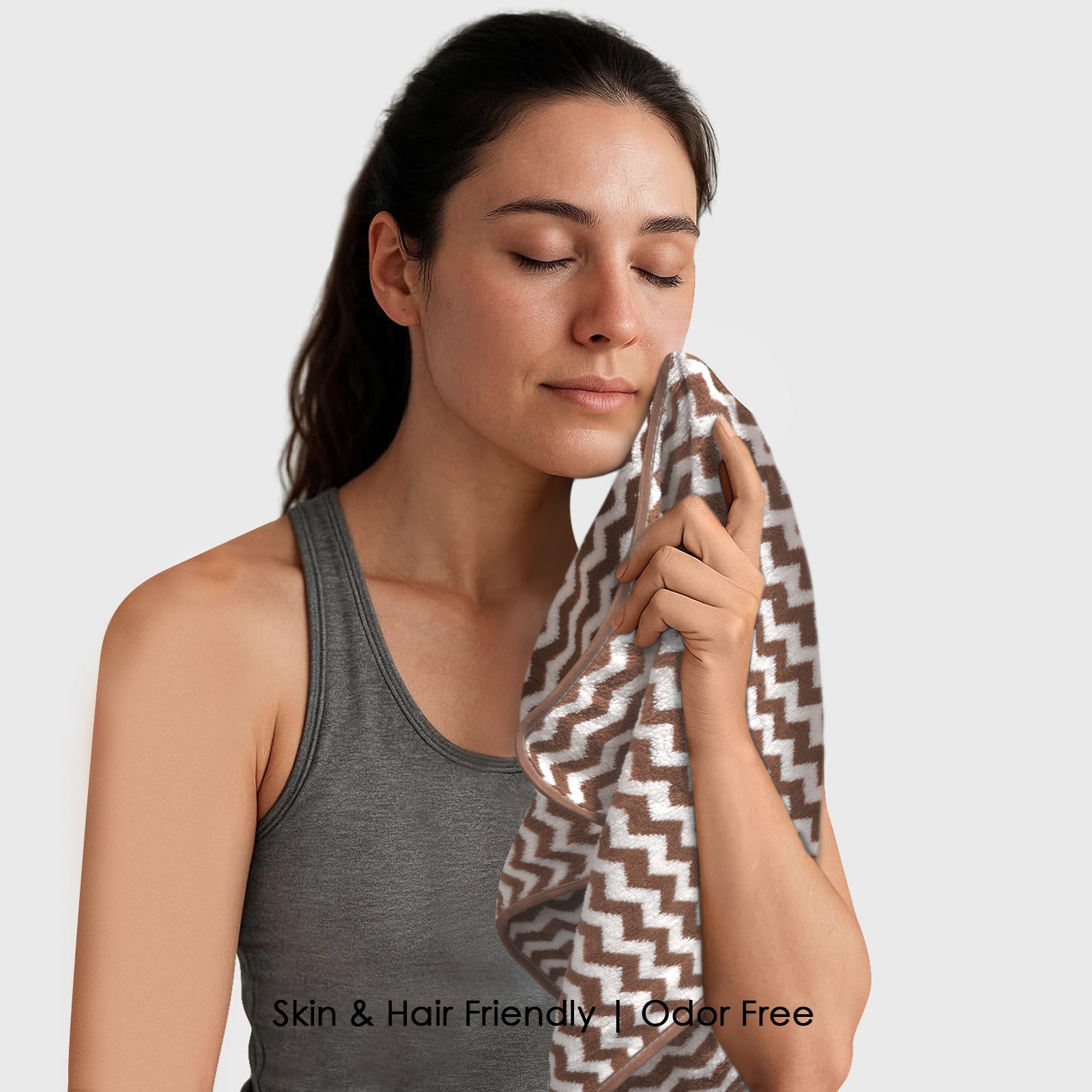 Twix Microfiber Face & Hand Towel – Super Soft, Lightweight & Highly Absorbent