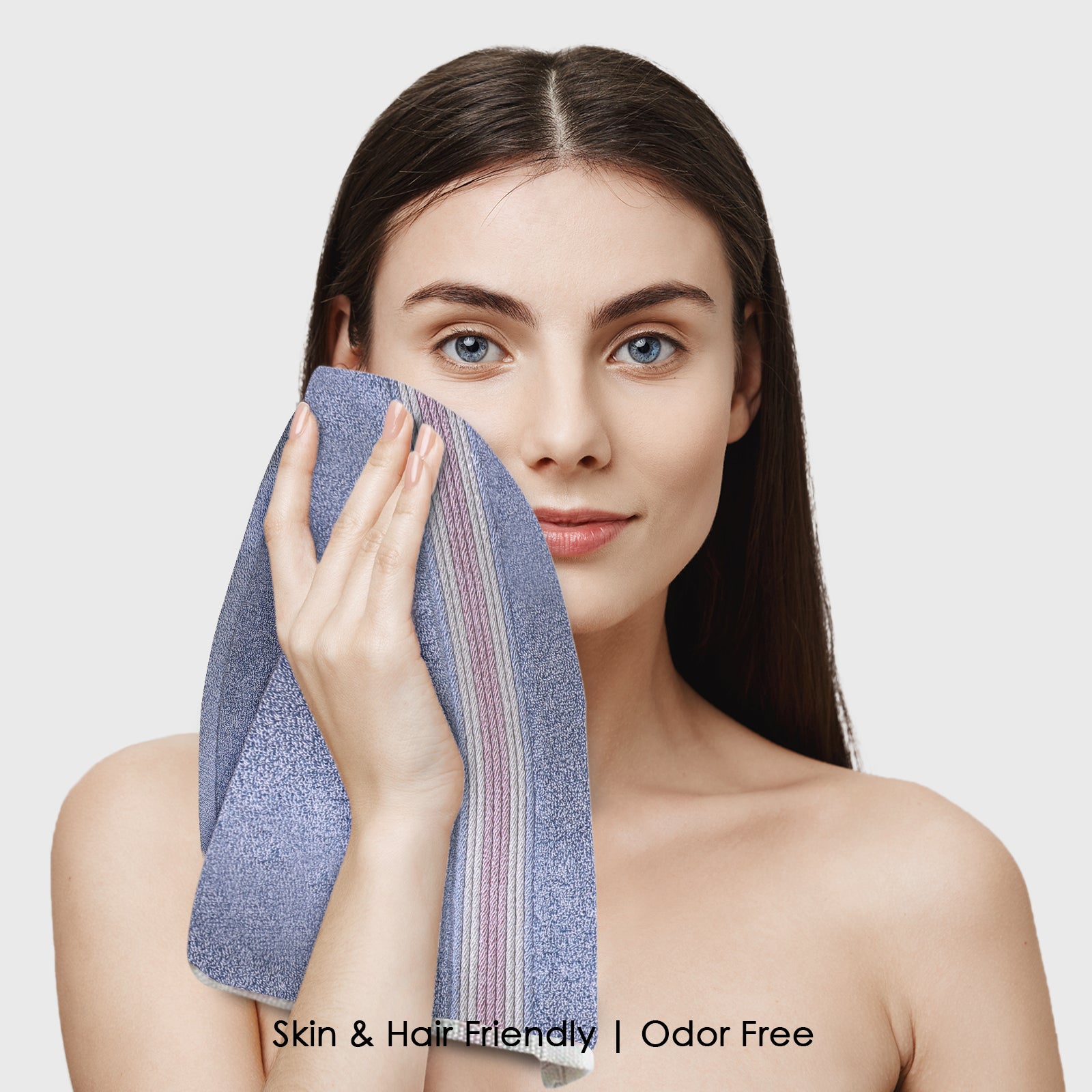 HOUSSE Essentia Bamboo & Cotton Towel Combo Set, 550 GSM – Ultra-Soft, Highly Absorbent & Quick-Drying – Eco-Friendly Luxury Bath, Hand & Face Towels