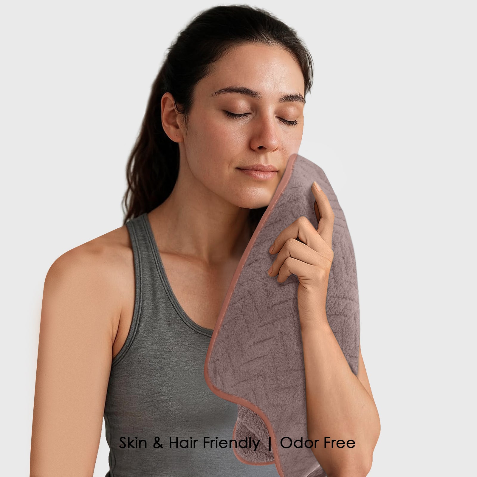 HOUSSE Microfiber Nova Face Towels for Women & Men | Ultra Soft | Super Absorbent Towels for Gym, Yoga, Beach Daiily USe |