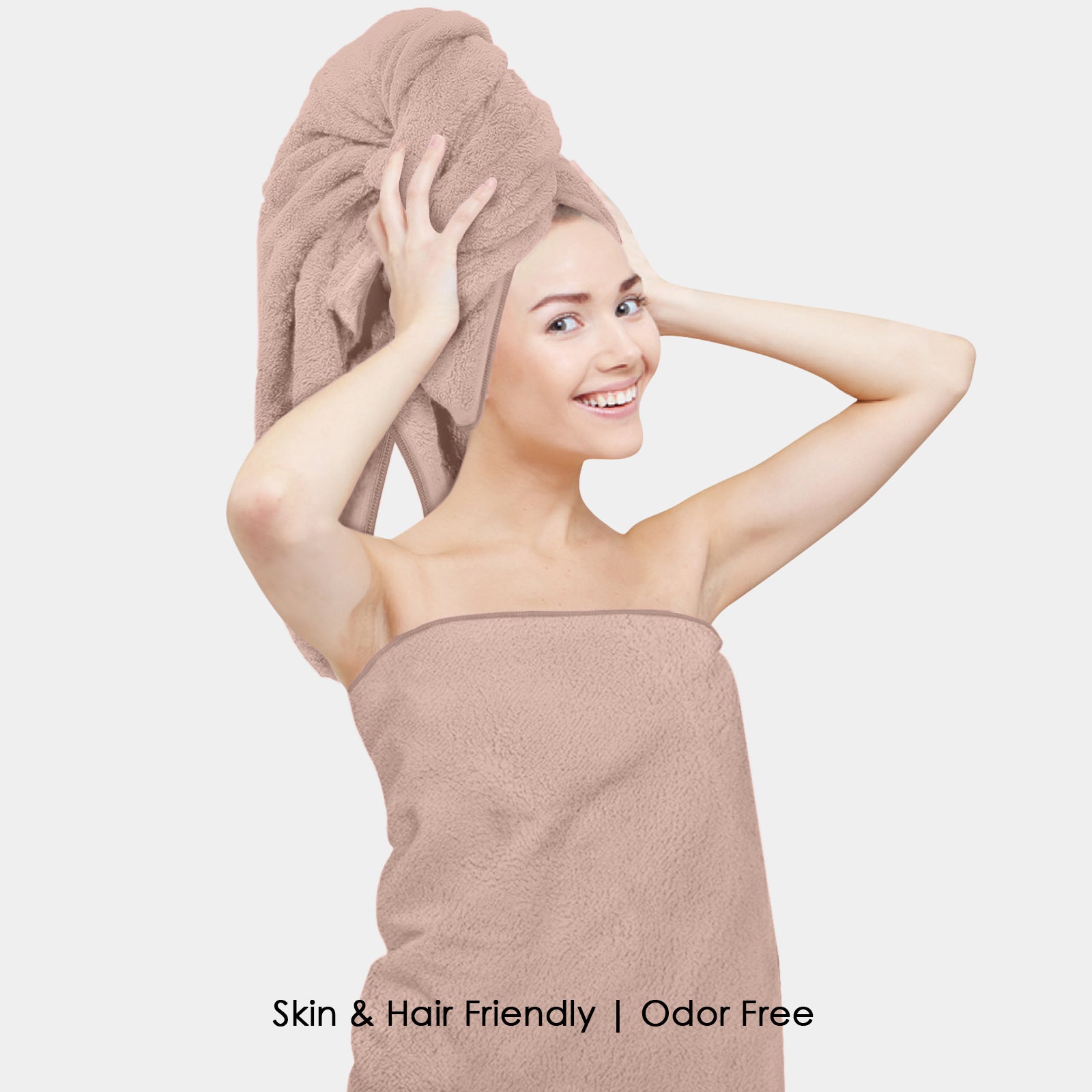 HOUSSE Premium Microfiber Bath Towel - Extra Large 75x150cm Quick Dry Towels for Women Men & Kids | Super Soft Plush 450 GSM | Ultra Absorbent for Home Swimming Sports & Travel