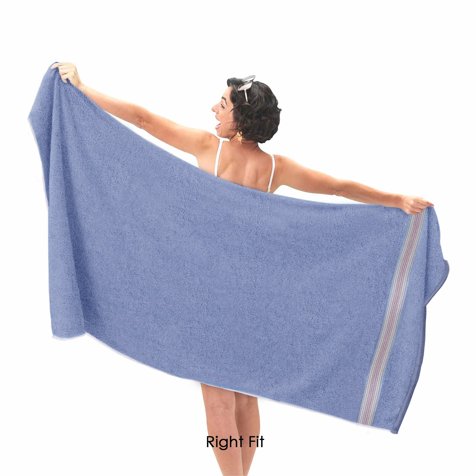 HOUSSE Essentia Bamboo & Cotton Towel Combo Set, 550 GSM – Ultra-Soft, Highly Absorbent & Quick-Drying – Eco-Friendly Luxury Bath, Hand & Face Towels